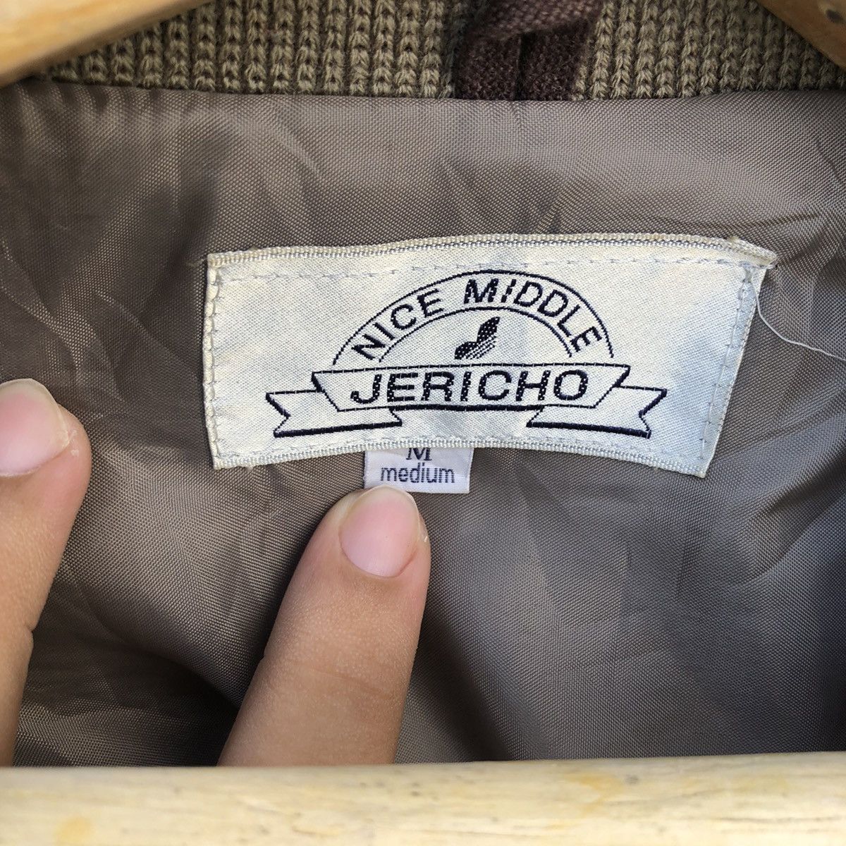 Japanese Brand ZIPPER JACKET NICE MIDDLE JERICHO Size US M / EU 48-50 / 2 - 9 Thumbnail