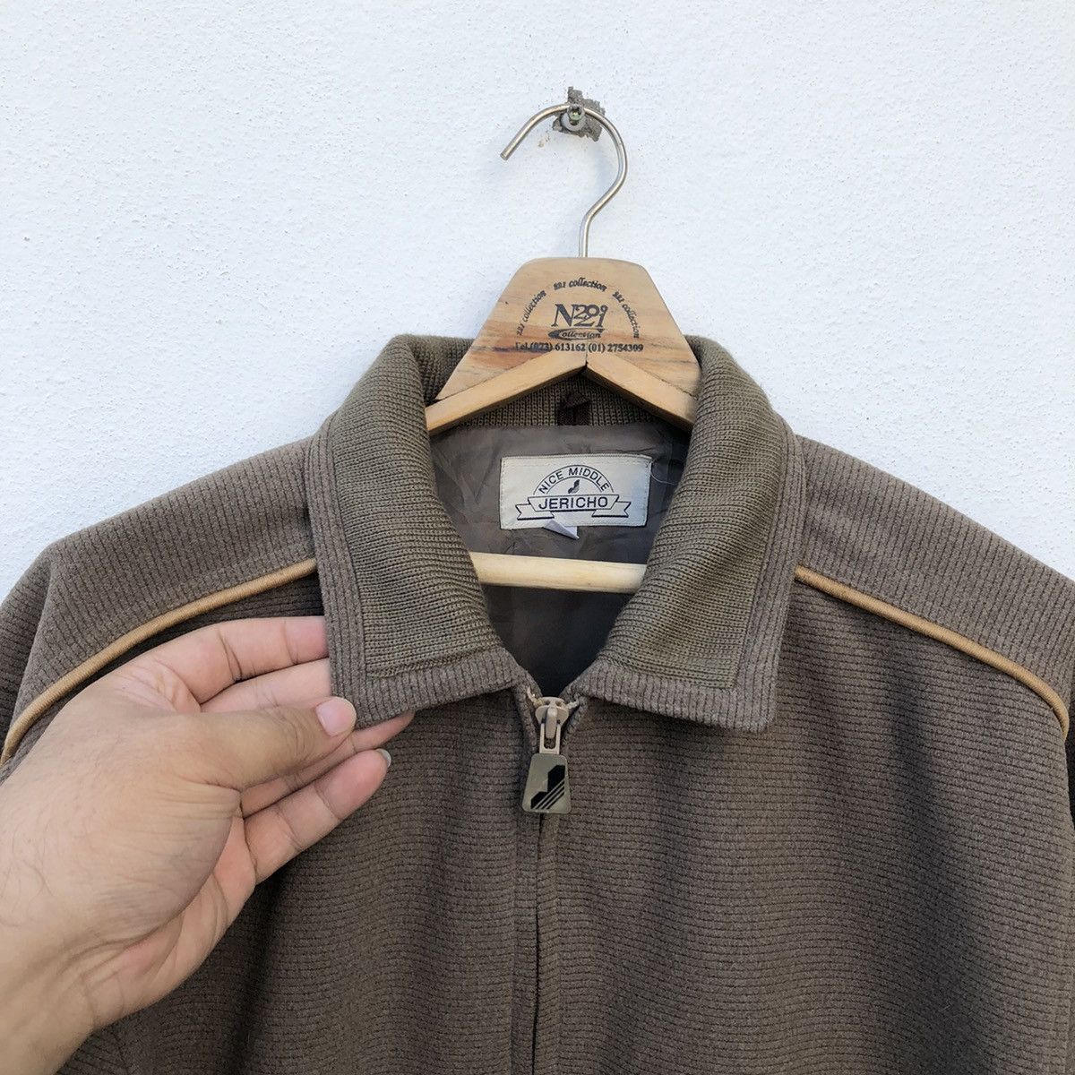 Japanese Brand ZIPPER JACKET NICE MIDDLE JERICHO Size US M / EU 48-50 / 2 - 4 Thumbnail