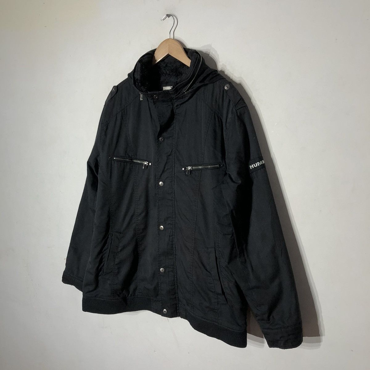 Japanese Brand VINTAGE HUMMER JACKET RARE DESIGN Size US XXL / EU 58 / 5 - 3 Thumbnail