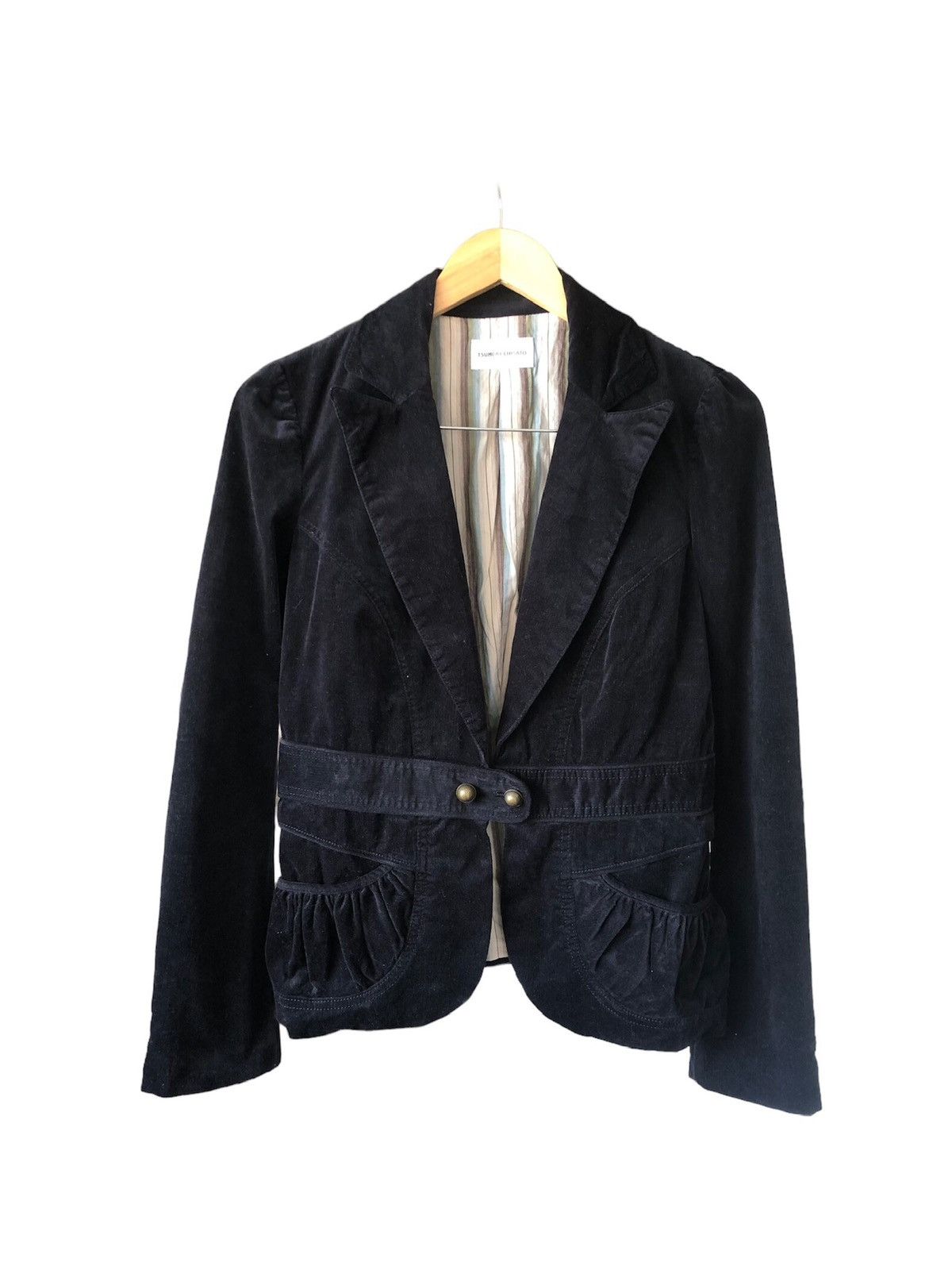 Tsumori Chisato Tsumori Chisato by Issey Miyake Corduroy Velvet Blazer Style Size M / US 6-8 / IT 42-44 - 1 Thumbnail