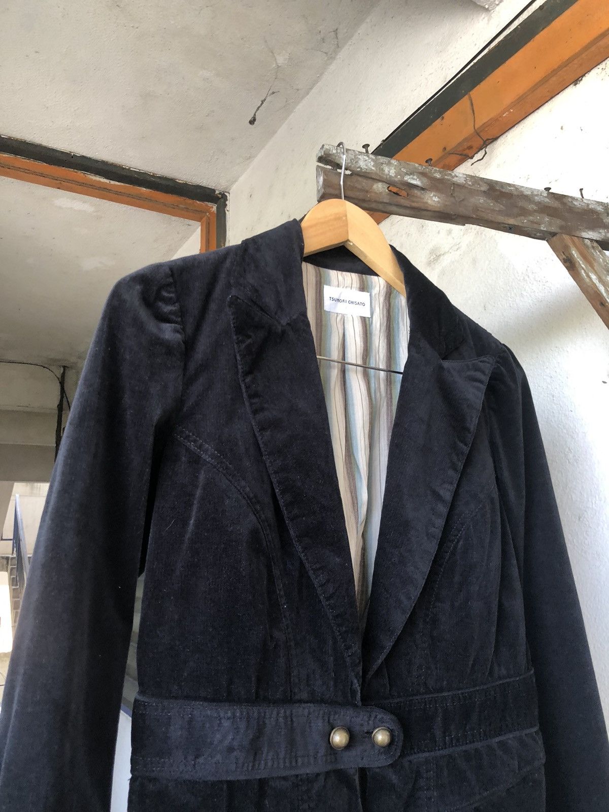 Tsumori Chisato Tsumori Chisato by Issey Miyake Corduroy Velvet Blazer Style Size M / US 6-8 / IT 42-44 - 9 Thumbnail