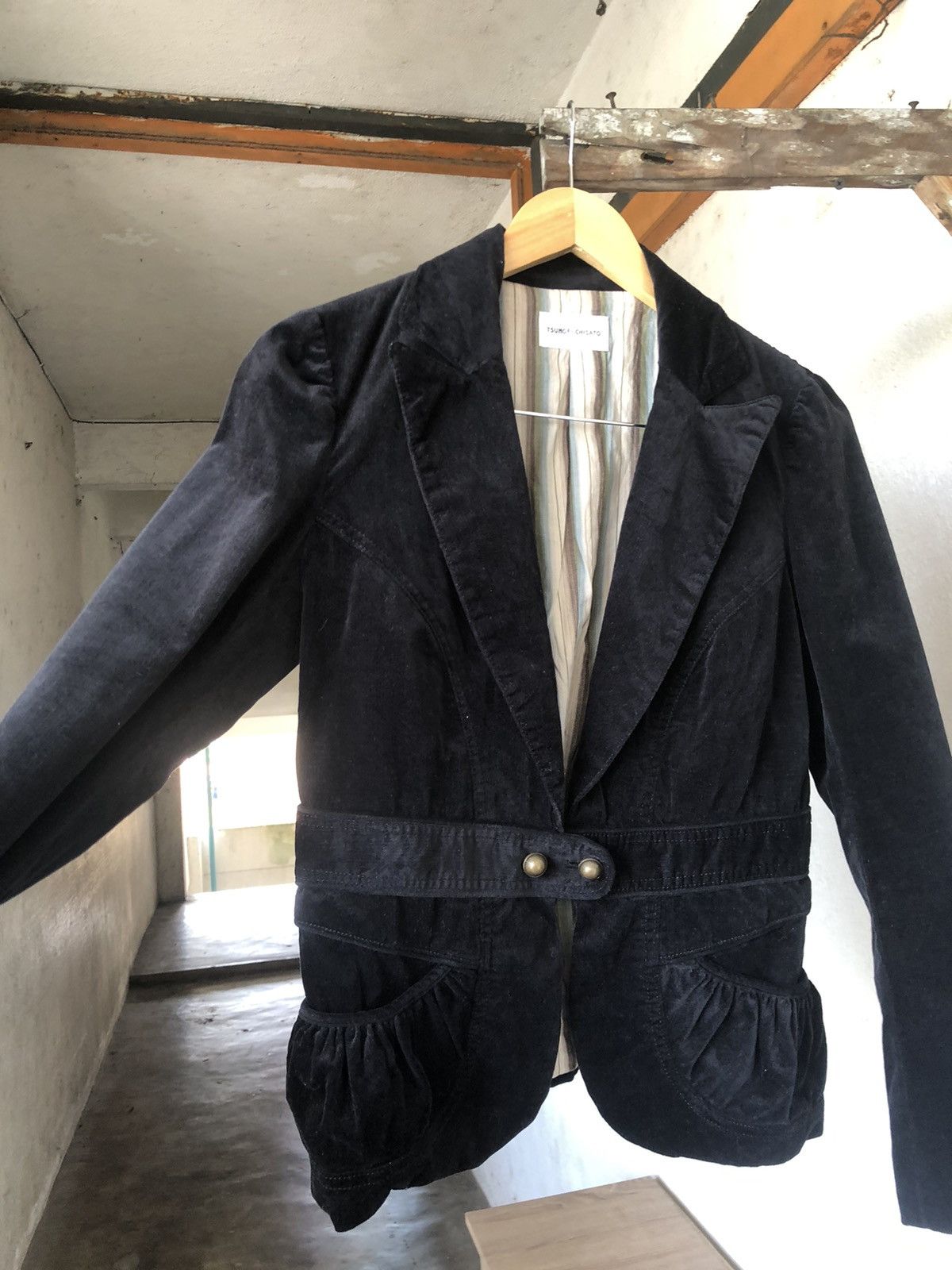 Tsumori Chisato Tsumori Chisato by Issey Miyake Corduroy Velvet Blazer Style Size M / US 6-8 / IT 42-44 - 12 Thumbnail