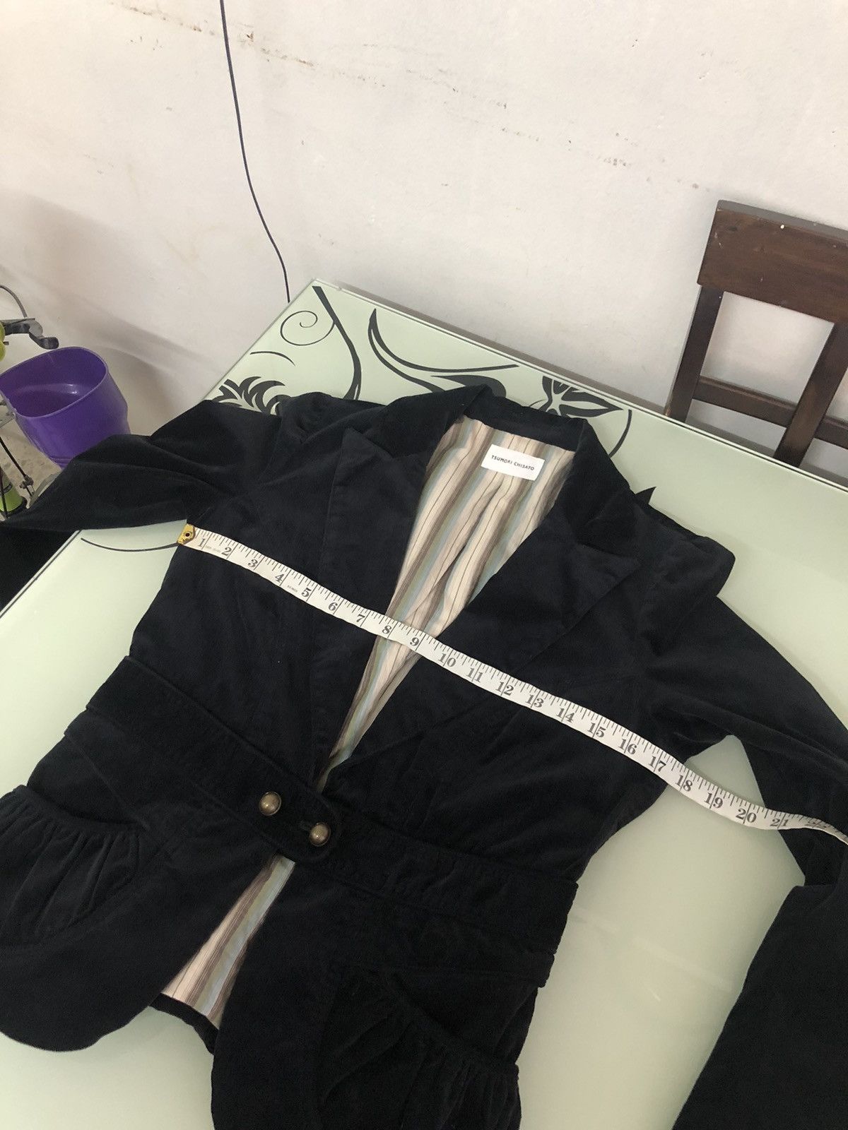 Tsumori Chisato Tsumori Chisato by Issey Miyake Corduroy Velvet Blazer Style Size M / US 6-8 / IT 42-44 - 21 Thumbnail