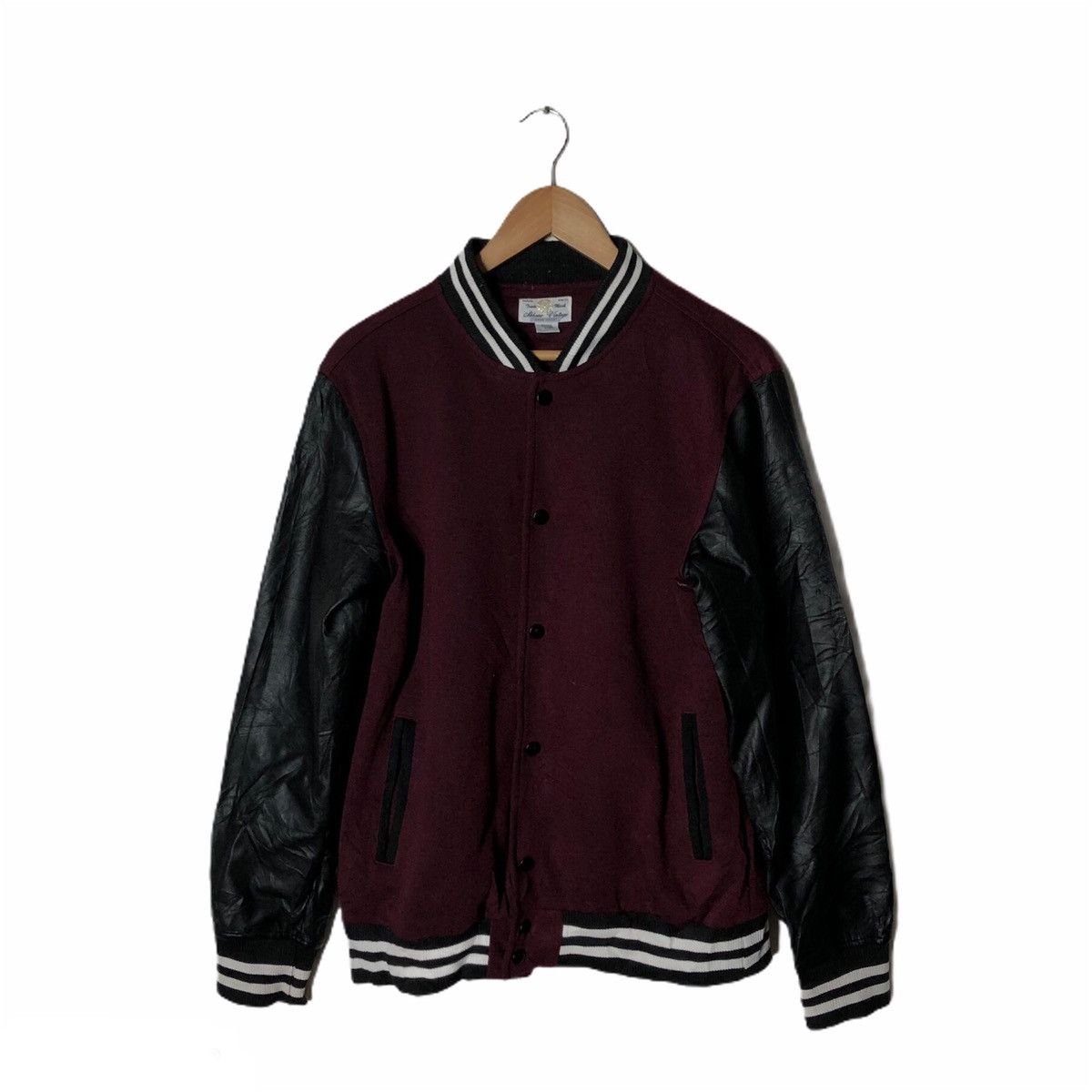 Japanese Brand VINTAGE TRADE MARK SKKONE VINTAGE VARSITY JACKET Size US L / EU 52-54 / 3 - 1 Thumbnail
