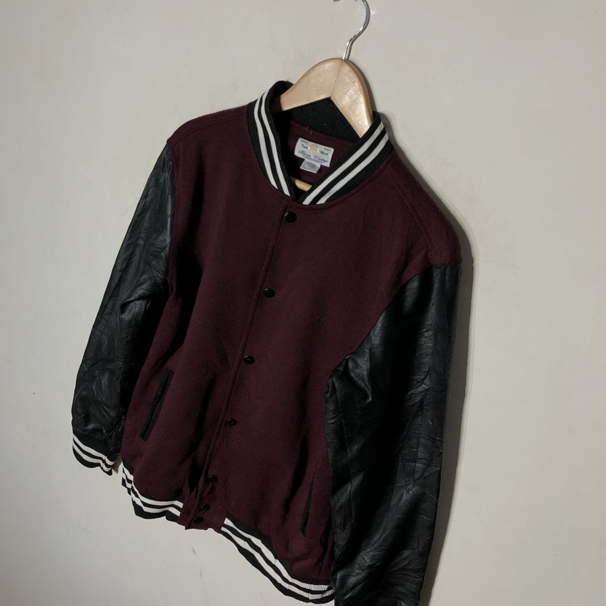 Japanese Brand VINTAGE TRADE MARK SKKONE VINTAGE VARSITY JACKET Size US L / EU 52-54 / 3 - 4 Thumbnail