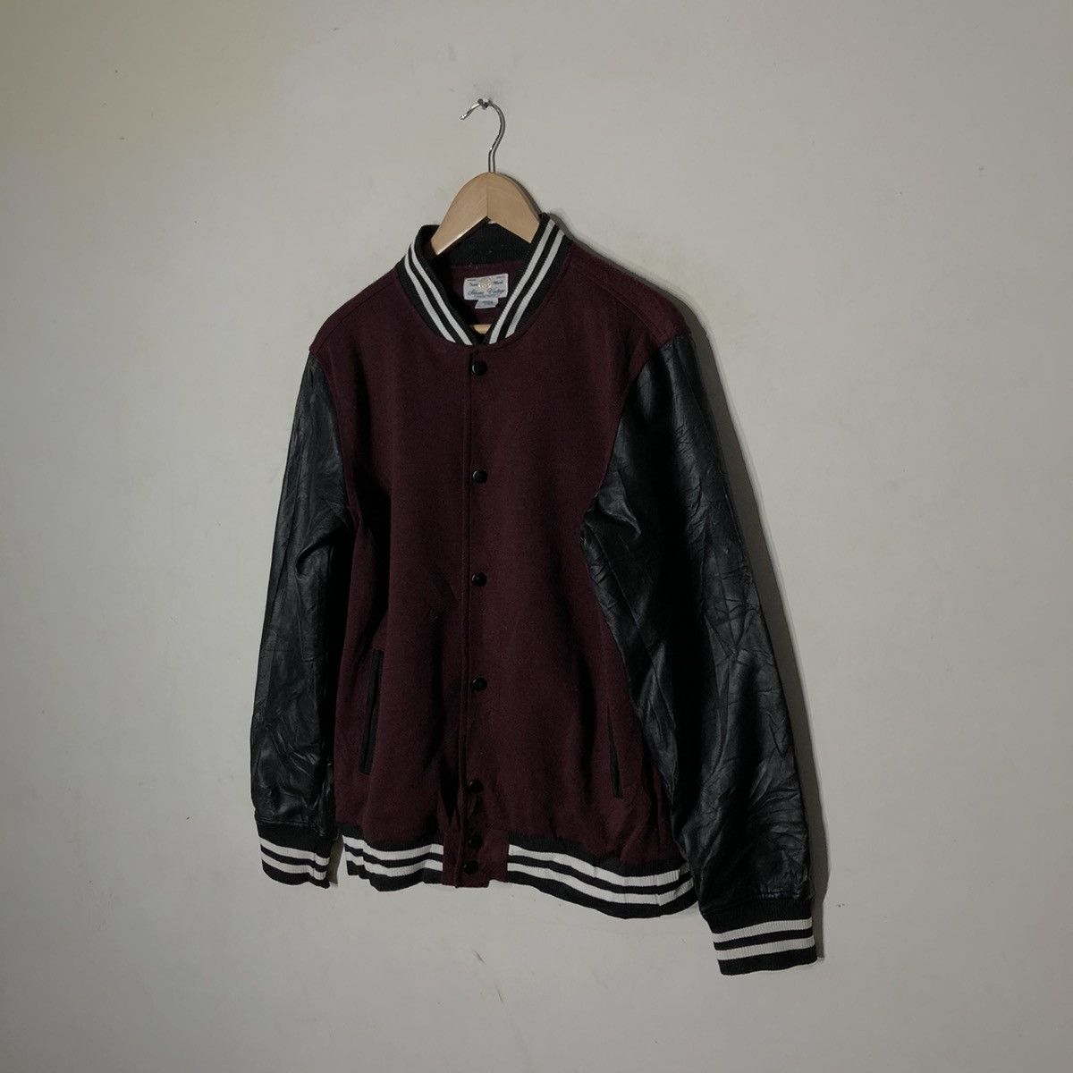 Japanese Brand VINTAGE TRADE MARK SKKONE VINTAGE VARSITY JACKET Size US L / EU 52-54 / 3 - 2 Thumbnail