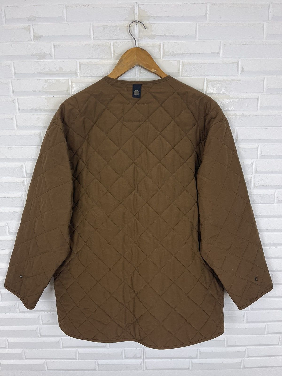 Burberry × Vintage BURBERRY QUILTED NICE DESIGN JACKET Size US L / EU 52-54 / 3 - 7 Thumbnail