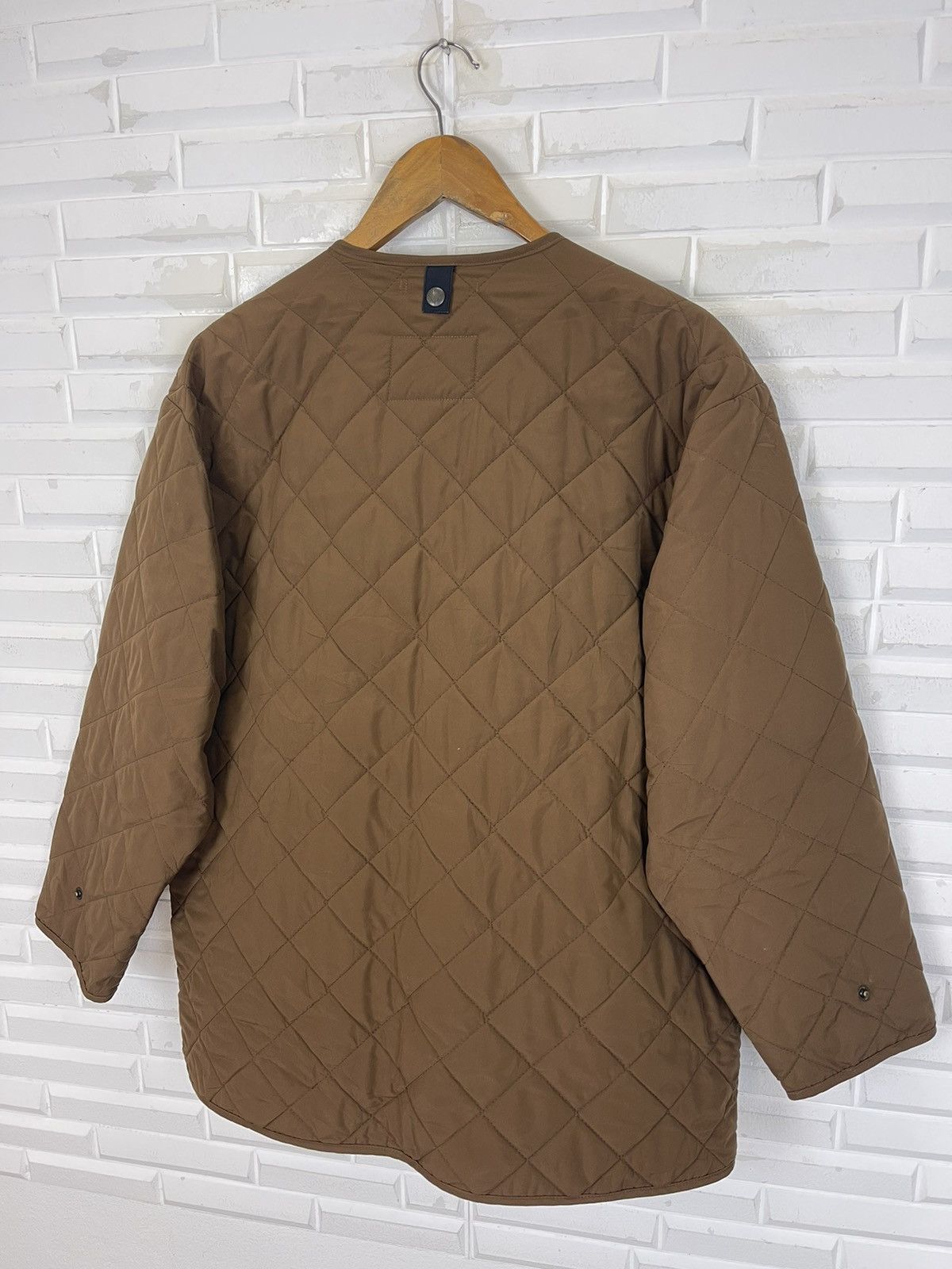 Burberry × Vintage BURBERRY QUILTED NICE DESIGN JACKET Size US L / EU 52-54 / 3 - 8 Thumbnail
