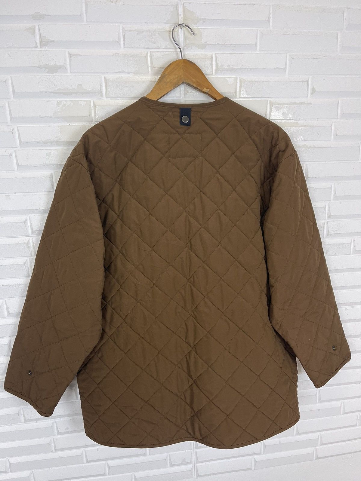 Burberry × Vintage BURBERRY QUILTED NICE DESIGN JACKET Size US L / EU 52-54 / 3 - 9 Thumbnail