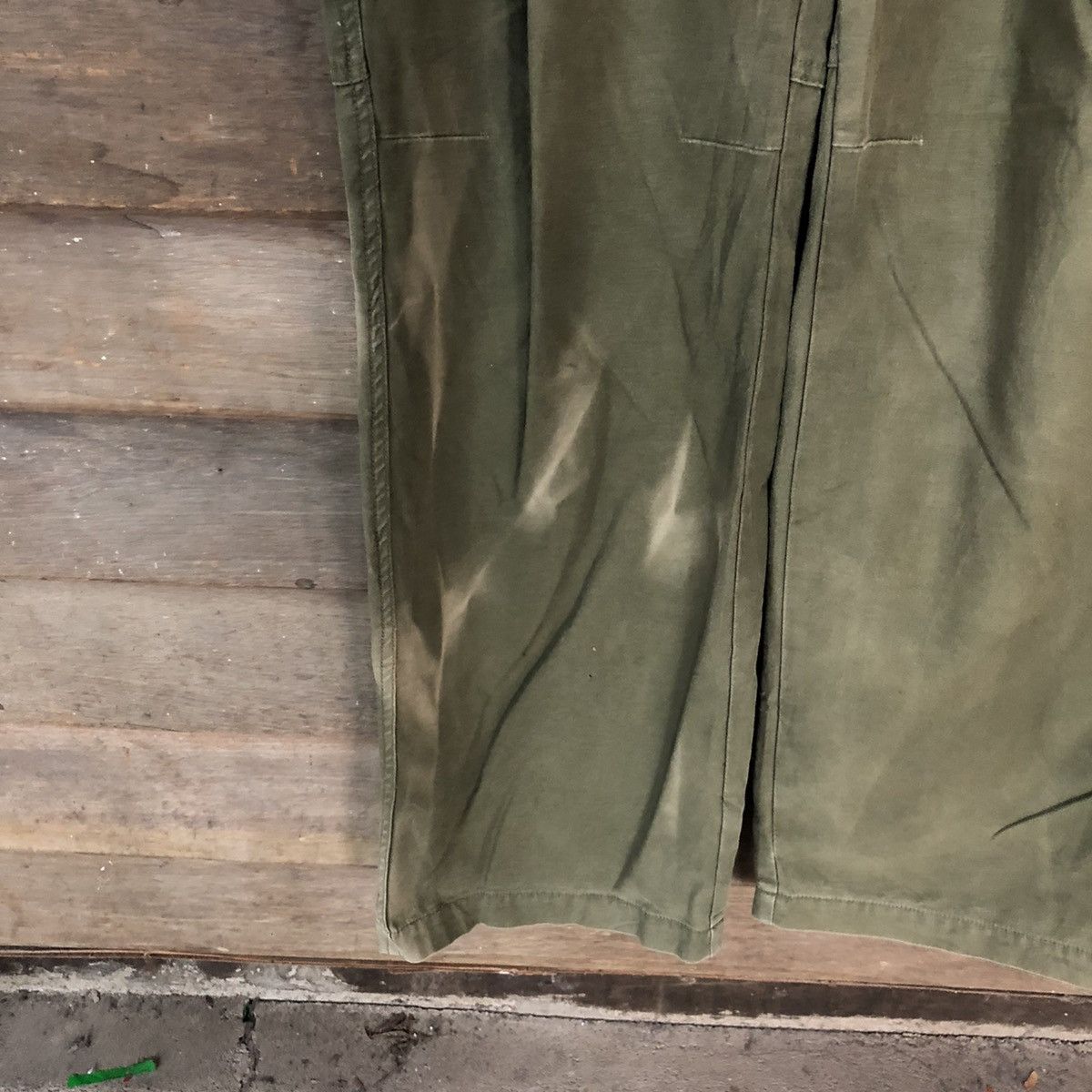 Faded Glory × Japanese Brand Superubis faded Green multipocket Cargo Pants #6930 Size US 32 / EU 48 - 8 Thumbnail