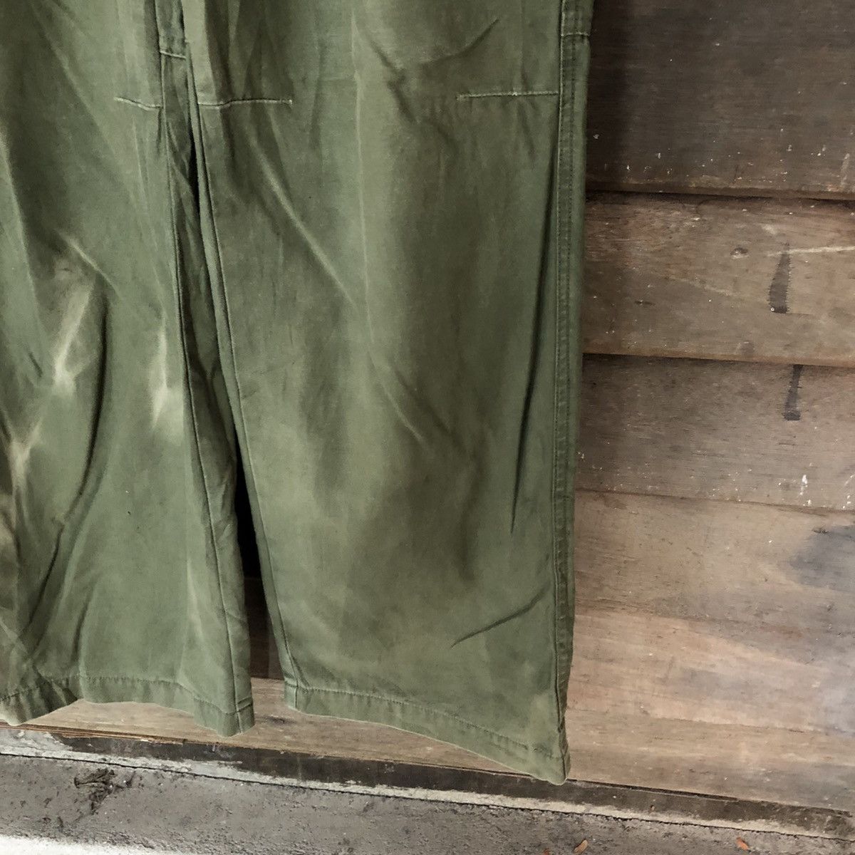 Faded Glory × Japanese Brand Superubis faded Green multipocket Cargo Pants #6930 Size US 32 / EU 48 - 9 Thumbnail