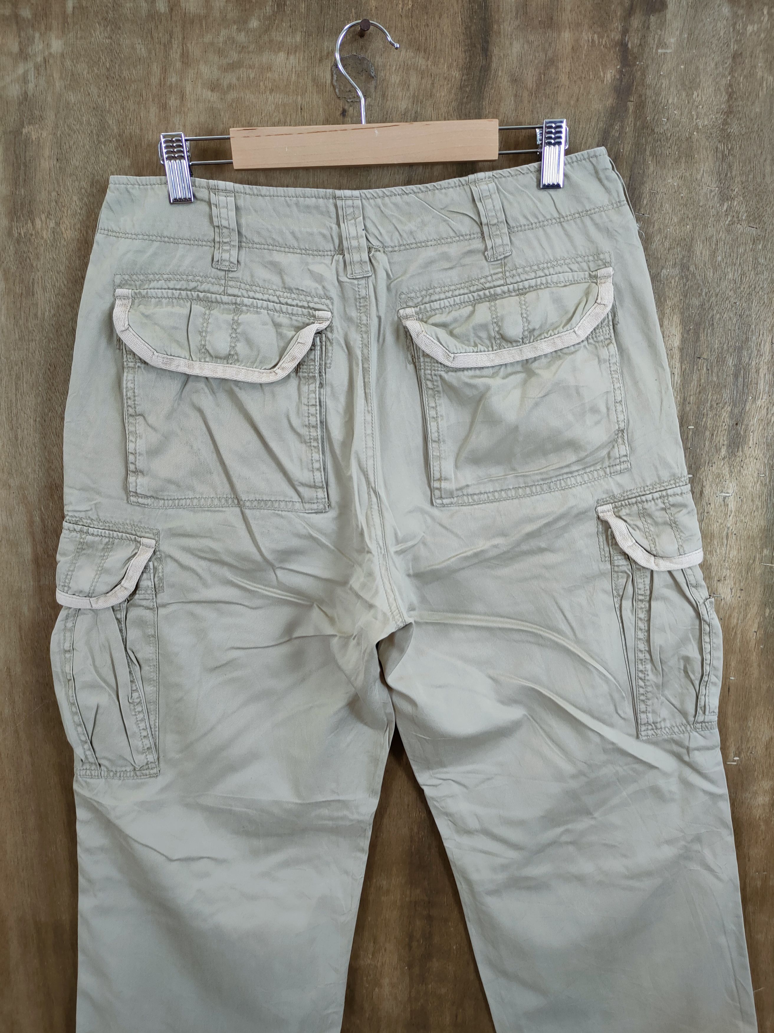 Japanese Brand DLL Jamboree jeans multipocket tactical cargo pants #1350 Size US 30 / EU 46 - 8 Thumbnail