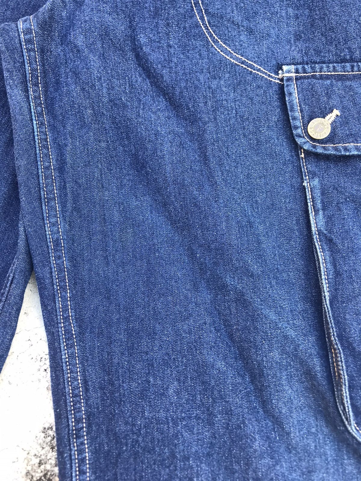 Yoshiyuki Konishi Vintage Ficce Yoshiyuki Konishi Denim Cargo Pant Size US 32 / EU 48 - 4 Thumbnail
