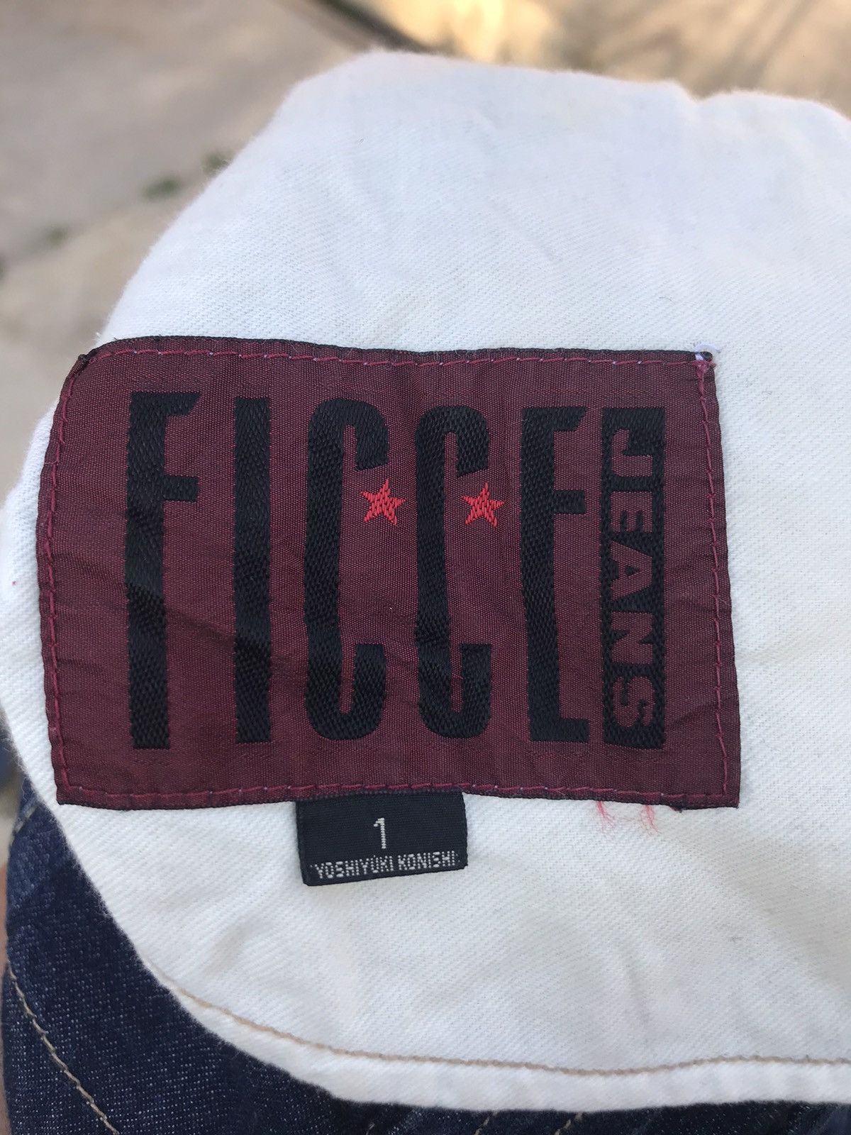 Yoshiyuki Konishi Vintage Ficce Yoshiyuki Konishi Denim Cargo Pant Size US 32 / EU 48 - 9 Thumbnail