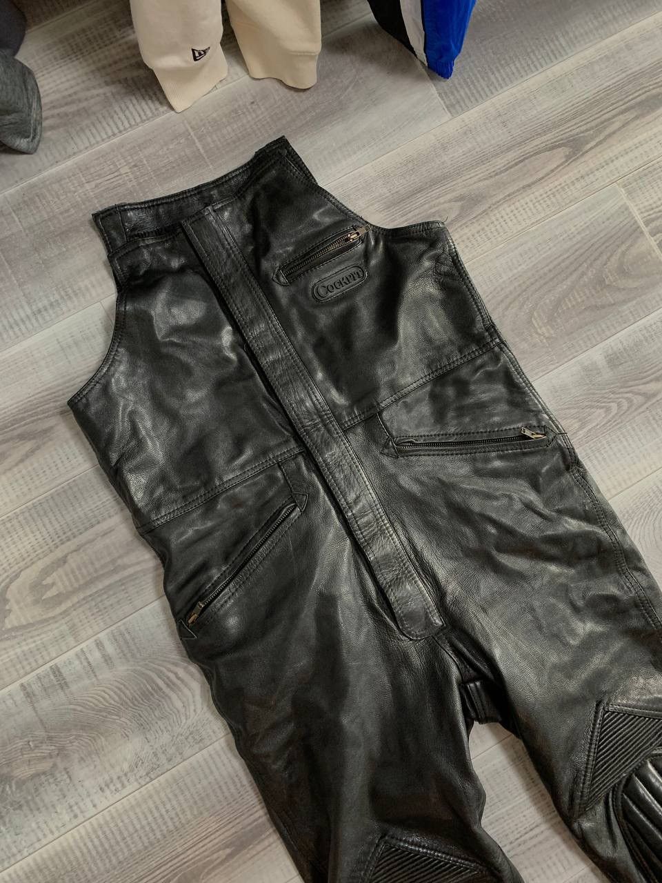 Cockpit USA Cockpit vintage moto leather overalls Size US 34 / EU 50 - 3 Thumbnail