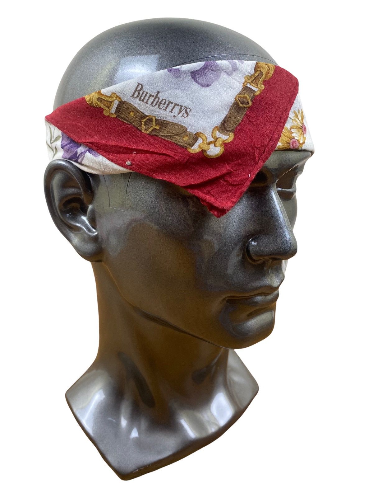 Burberry Vintage Burberry Handkerchief / Bandana / Neckerchief Size ONE SIZE - 1 Thumbnail