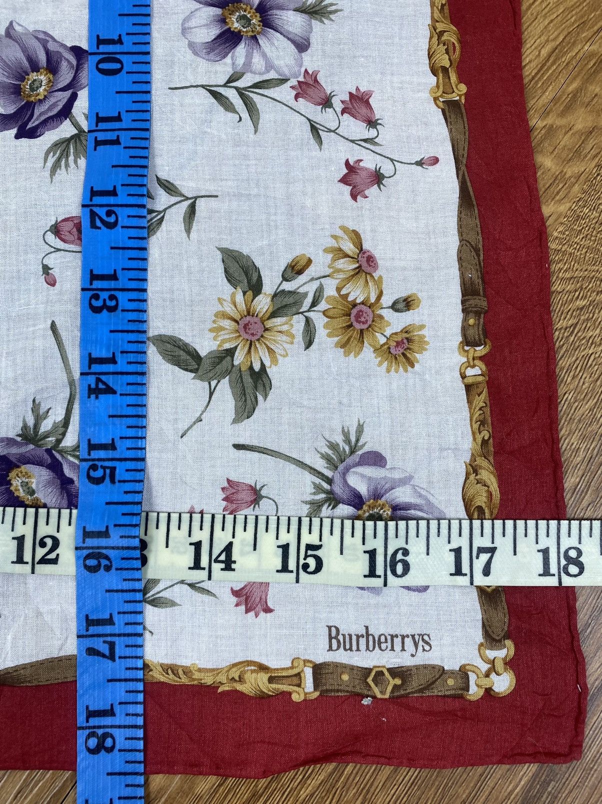 Burberry Vintage Burberry Handkerchief / Bandana / Neckerchief Size ONE SIZE - 6 Thumbnail