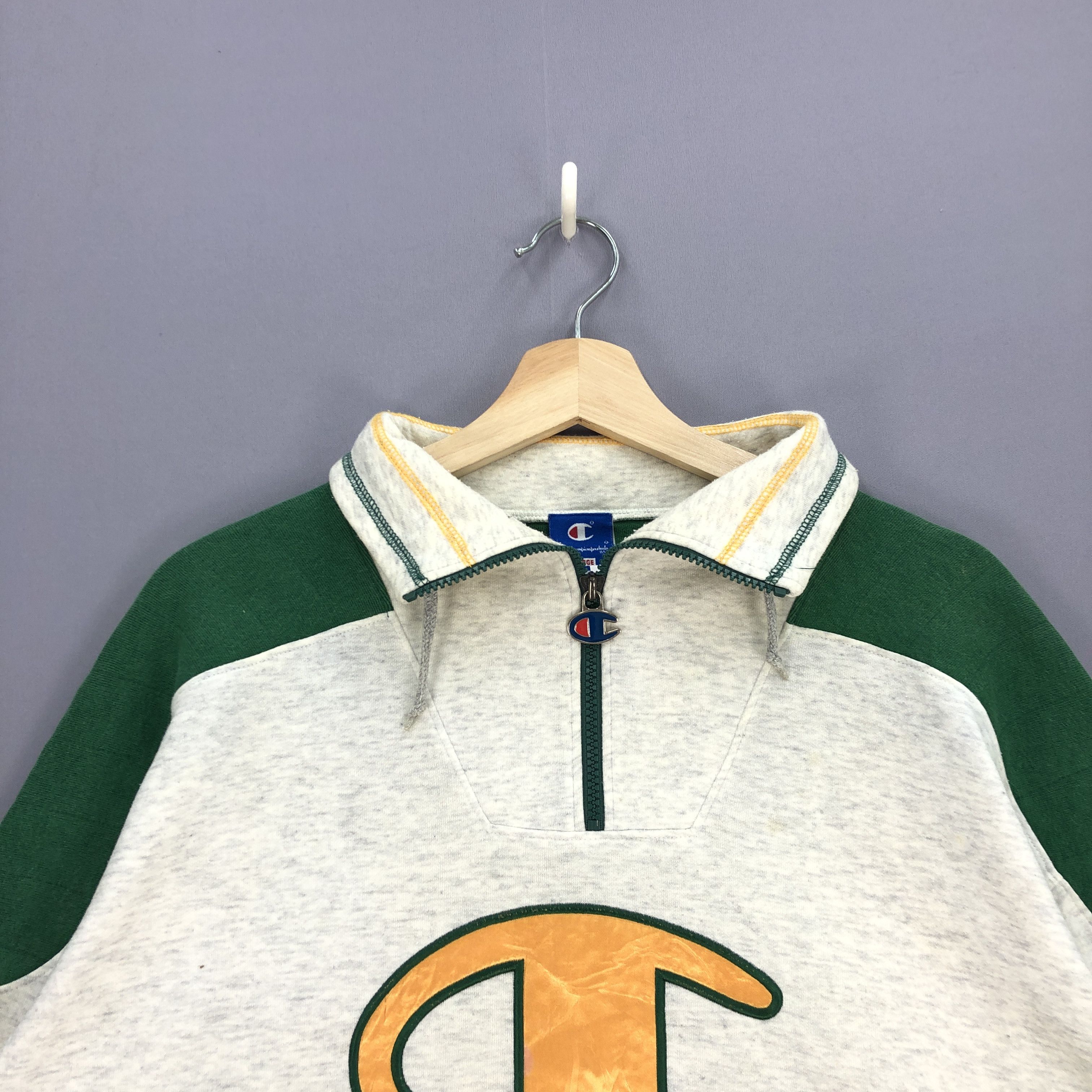 Champion × Vintage Vintage Champion Sweatshirt Big Logo Champion Sweatshirt Size L / US 10 / IT 46 - 4 Thumbnail