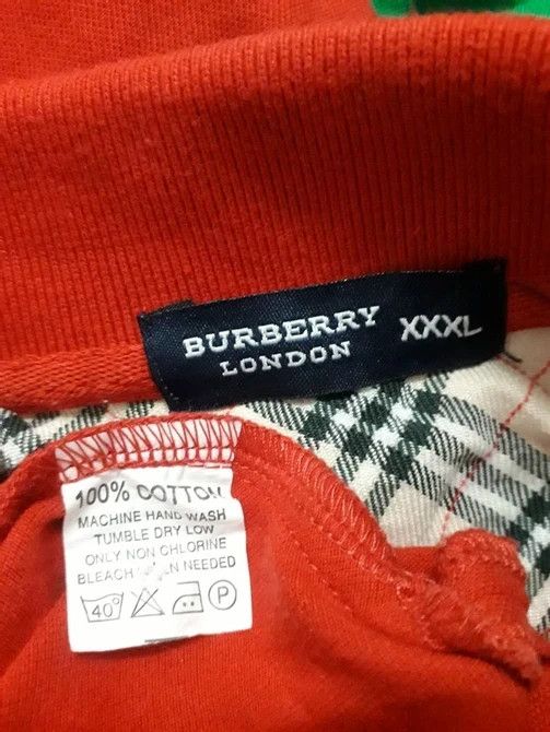 Burberry × Vintage BURBERRY LONDON POLOS Size US XL / EU 56 / 4 - 8 Thumbnail