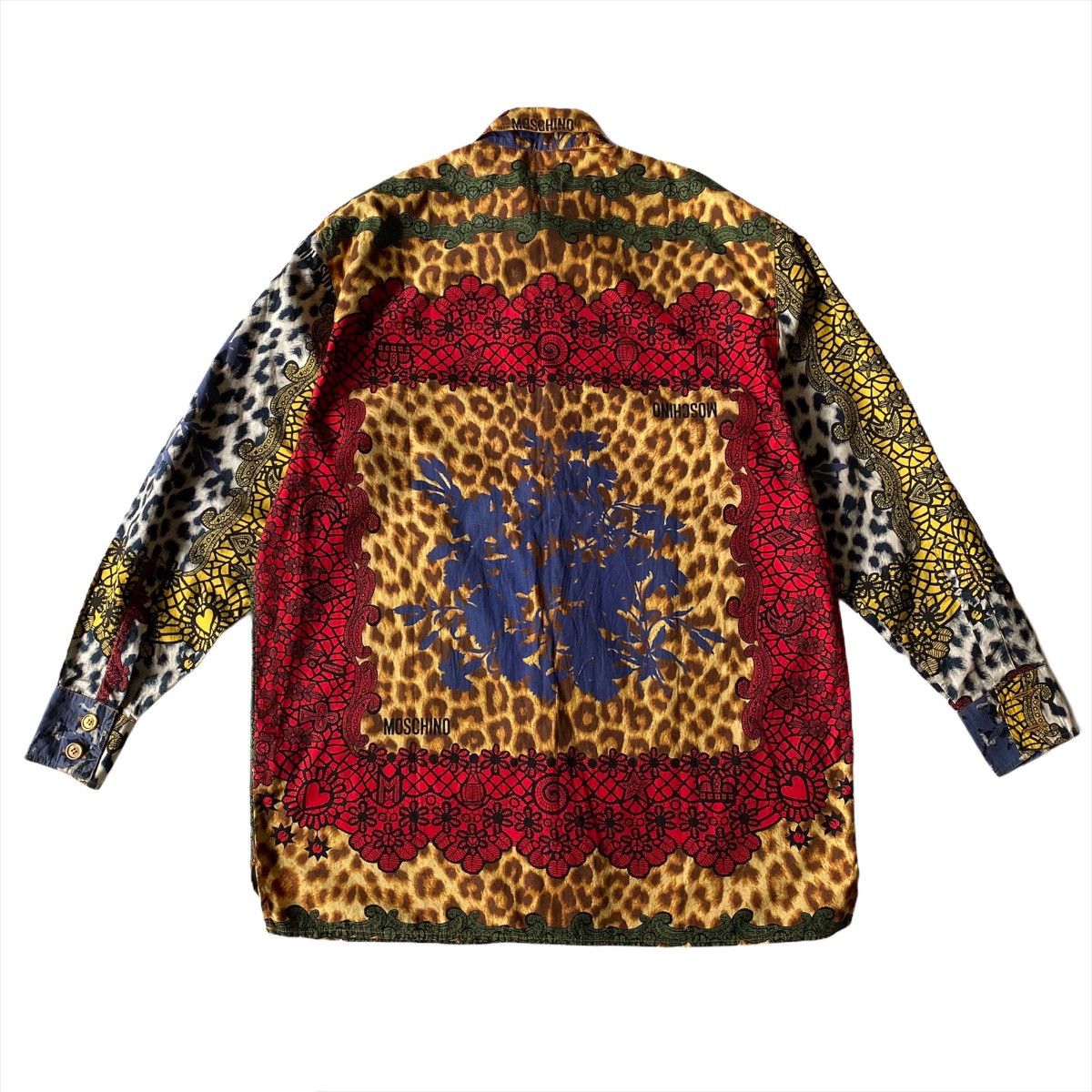 Moschino Moschino Full Print Leopard Shirt Size US XS / EU 42 / 0 - 3 Thumbnail