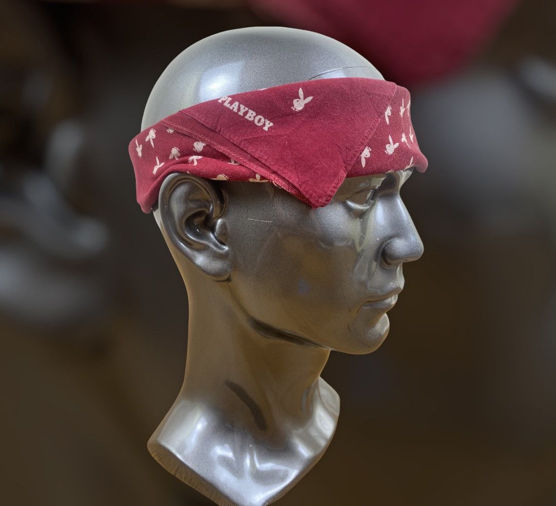 Playboy Playboy Monogram Handkerchief/ Bandana / Headscarf Monogram Size ONE SIZE - 1 Thumbnail