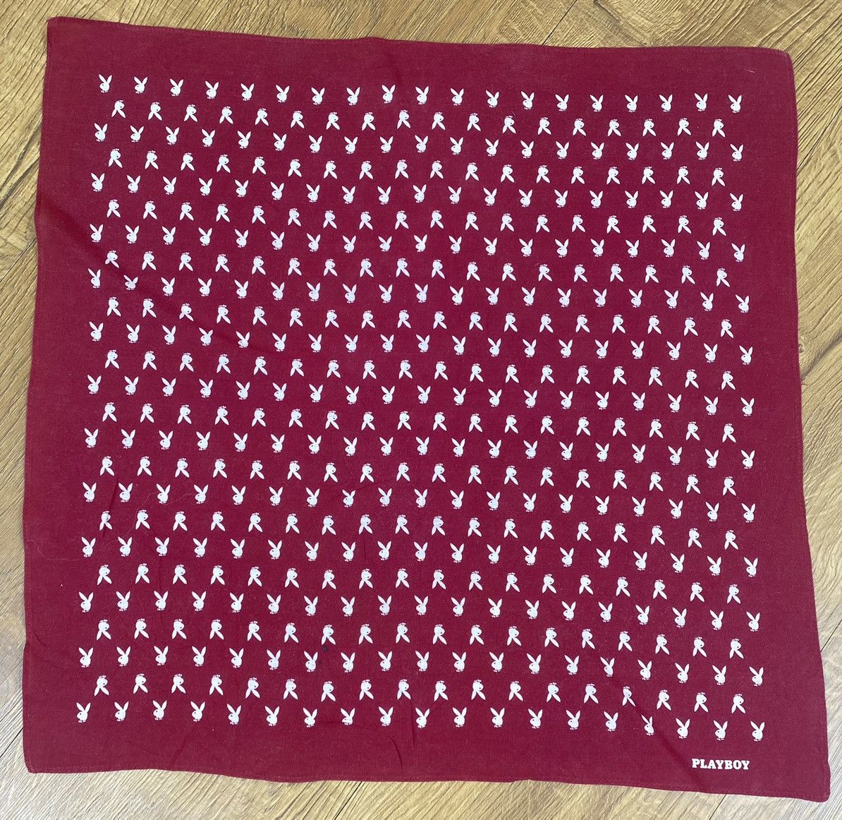 Playboy Playboy Monogram Handkerchief/ Bandana / Headscarf Monogram Size ONE SIZE - 3 Thumbnail