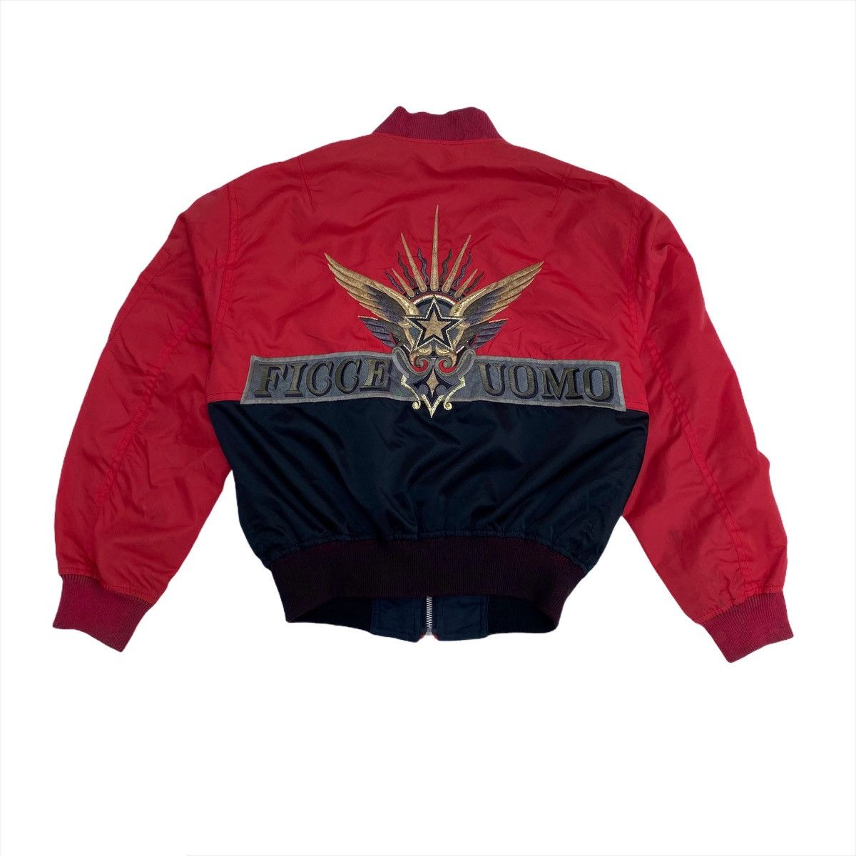 Yoshiyuki Konishi Ficce by Yoshiyuki Konishi Embroidery MA-1 Bomber Jacket Size US M / EU 48-50 / 2 - 4 Thumbnail