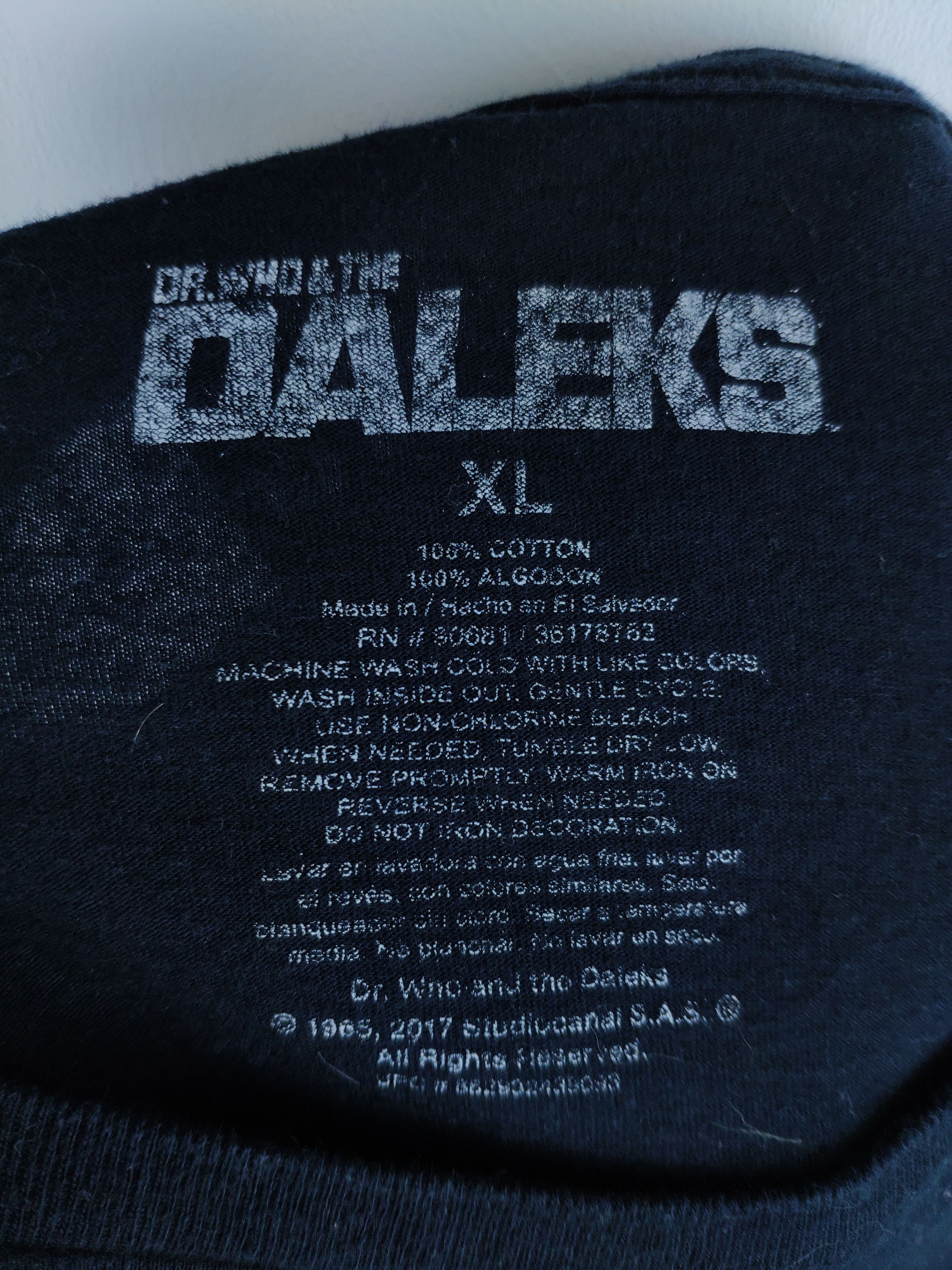 Vintage Vintage Movie Shirt Dr.Who & The Daleks Tee Size US L / EU 52-54 / 3 - 4 Thumbnail
