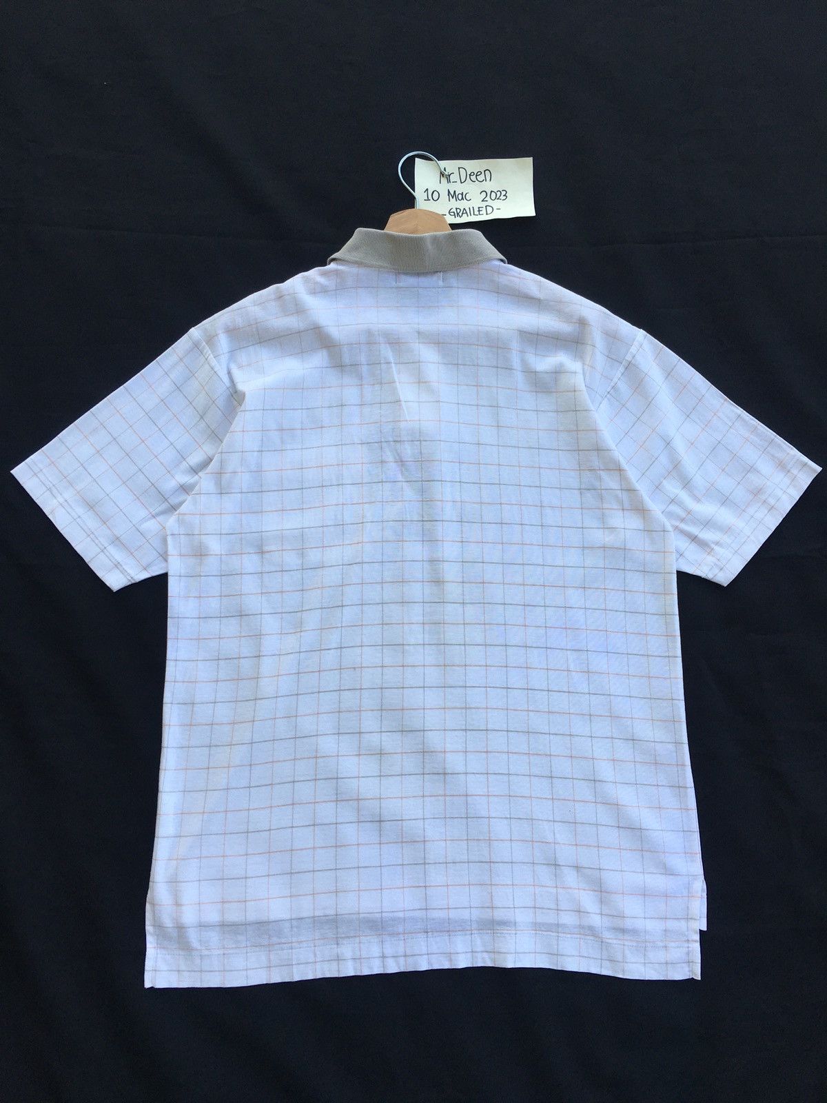 Burberry Vintage Burberry Checkered Polo Shirt Size US L / EU 52-54 / 3 - 13 Thumbnail