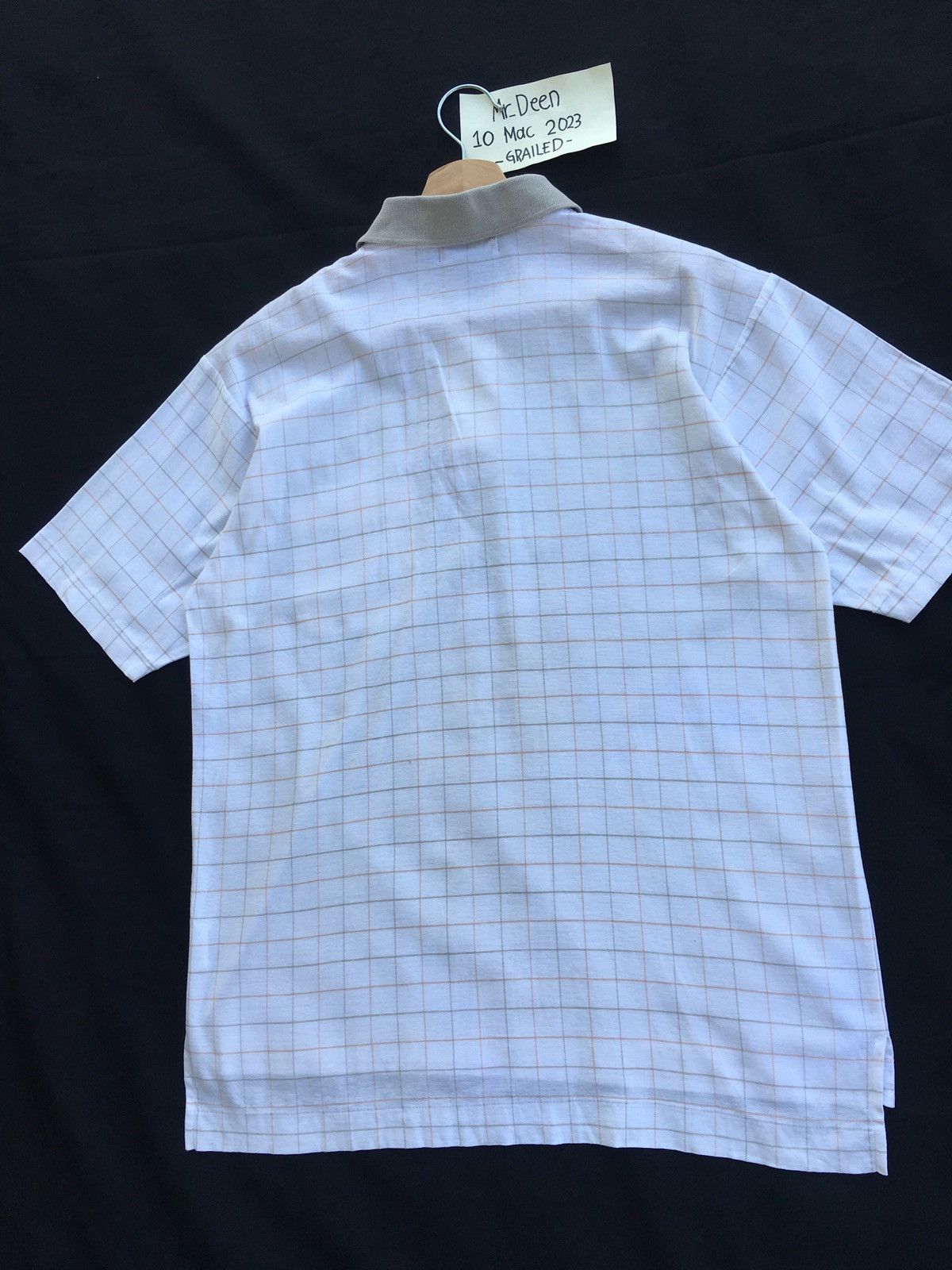 Burberry Vintage Burberry Checkered Polo Shirt Size US L / EU 52-54 / 3 - 15 Thumbnail