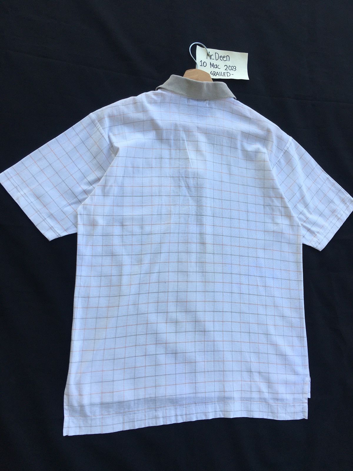 Burberry Vintage Burberry Checkered Polo Shirt Size US L / EU 52-54 / 3 - 14 Thumbnail