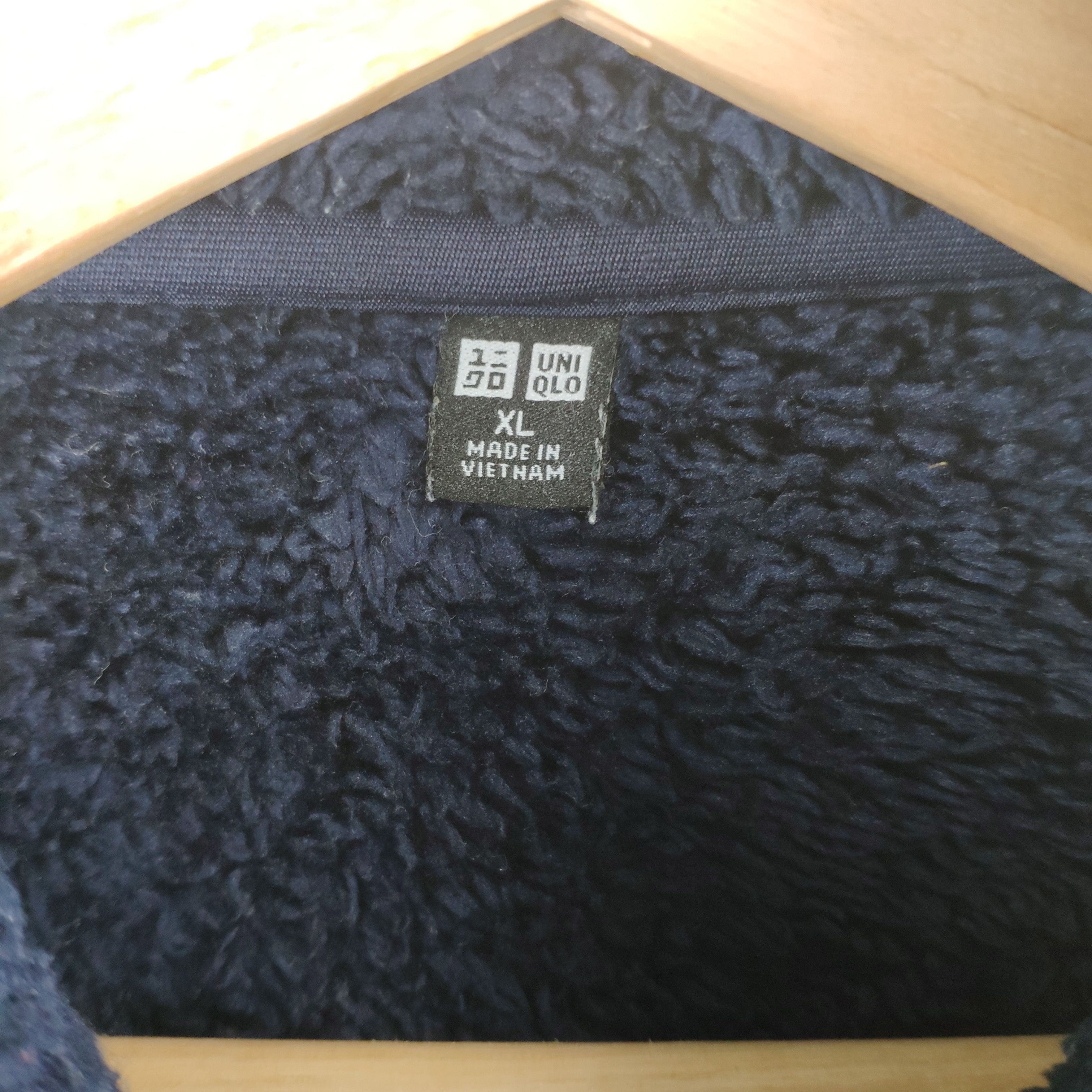 Japanese Brand × Uniqlo Steal 💥 Uniqlo Fleece Jacket Navy Blue Size US M / EU 48-50 / 2 - 3 Thumbnail