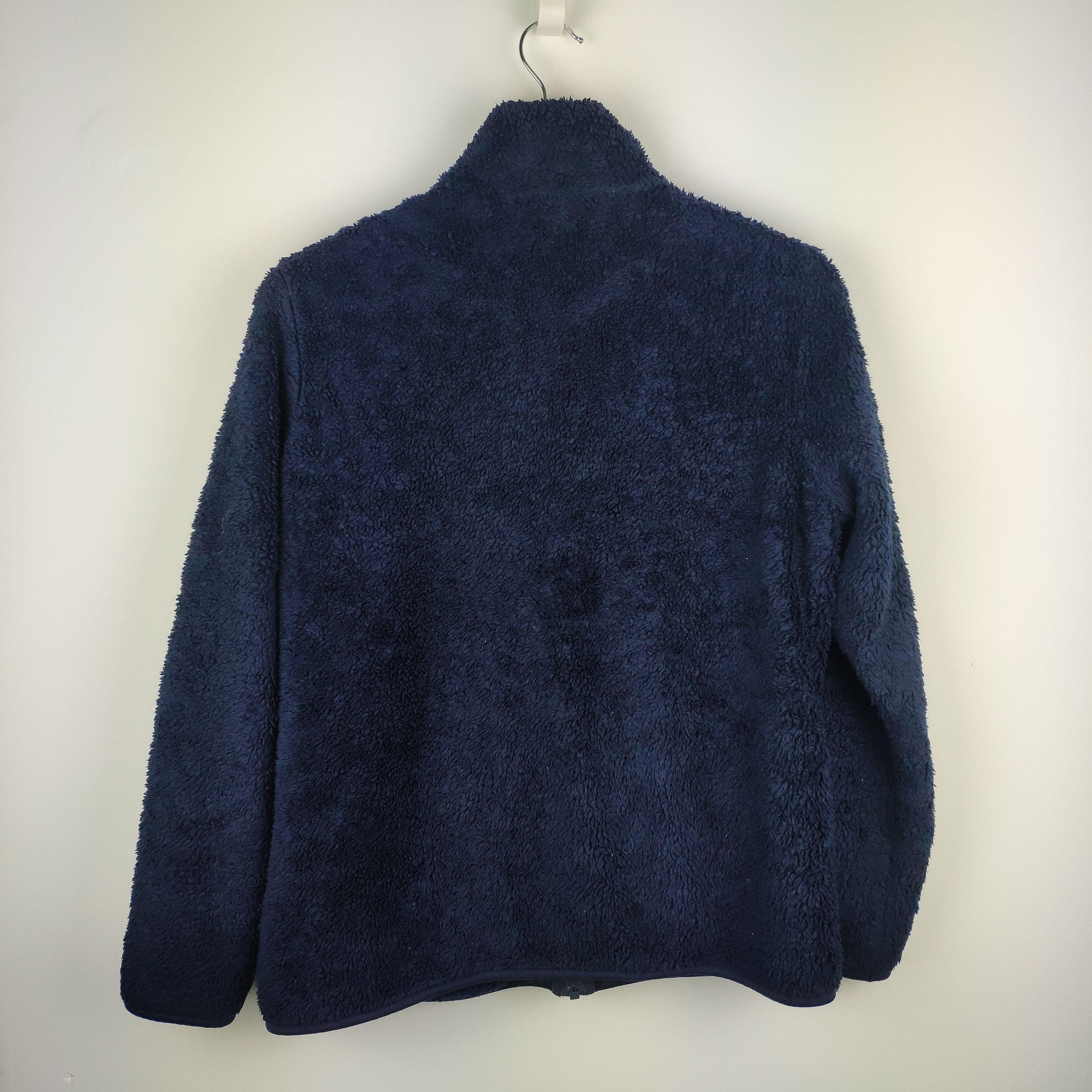 Japanese Brand × Uniqlo Steal 💥 Uniqlo Fleece Jacket Navy Blue Size US M / EU 48-50 / 2 - 6 Thumbnail