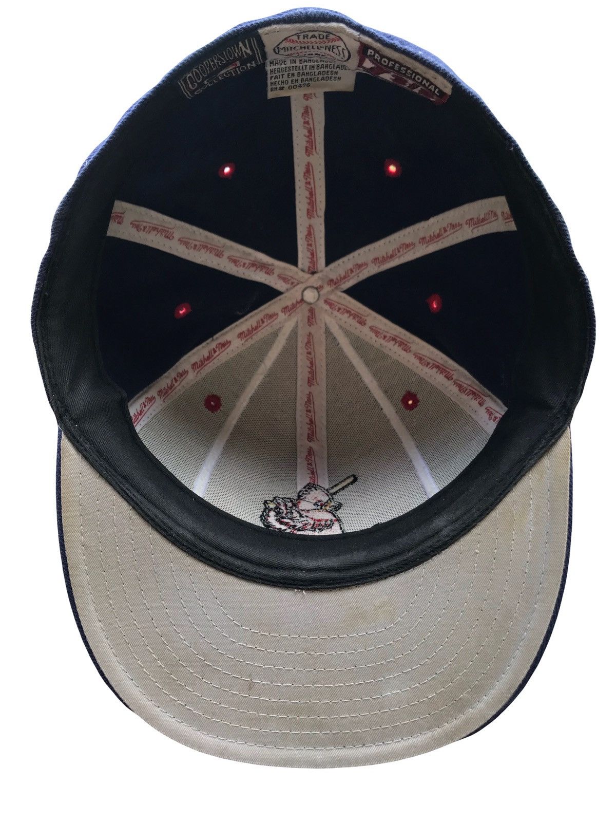 Vintage Vinytage hat St.Louis Cardinals Mitchell & Ness Size 36 - 7 Thumbnail