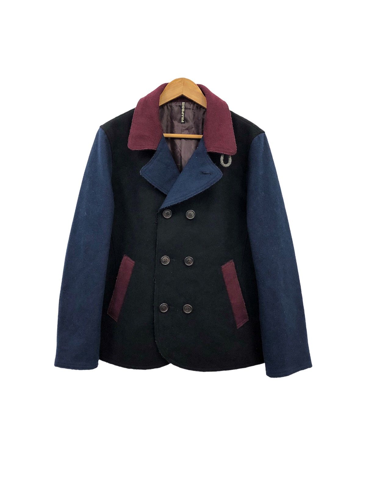 Frapbois AW2005 Frapbois peacoat double breasted wool jacket Size US M / EU 48-50 / 2 - 10 Thumbnail