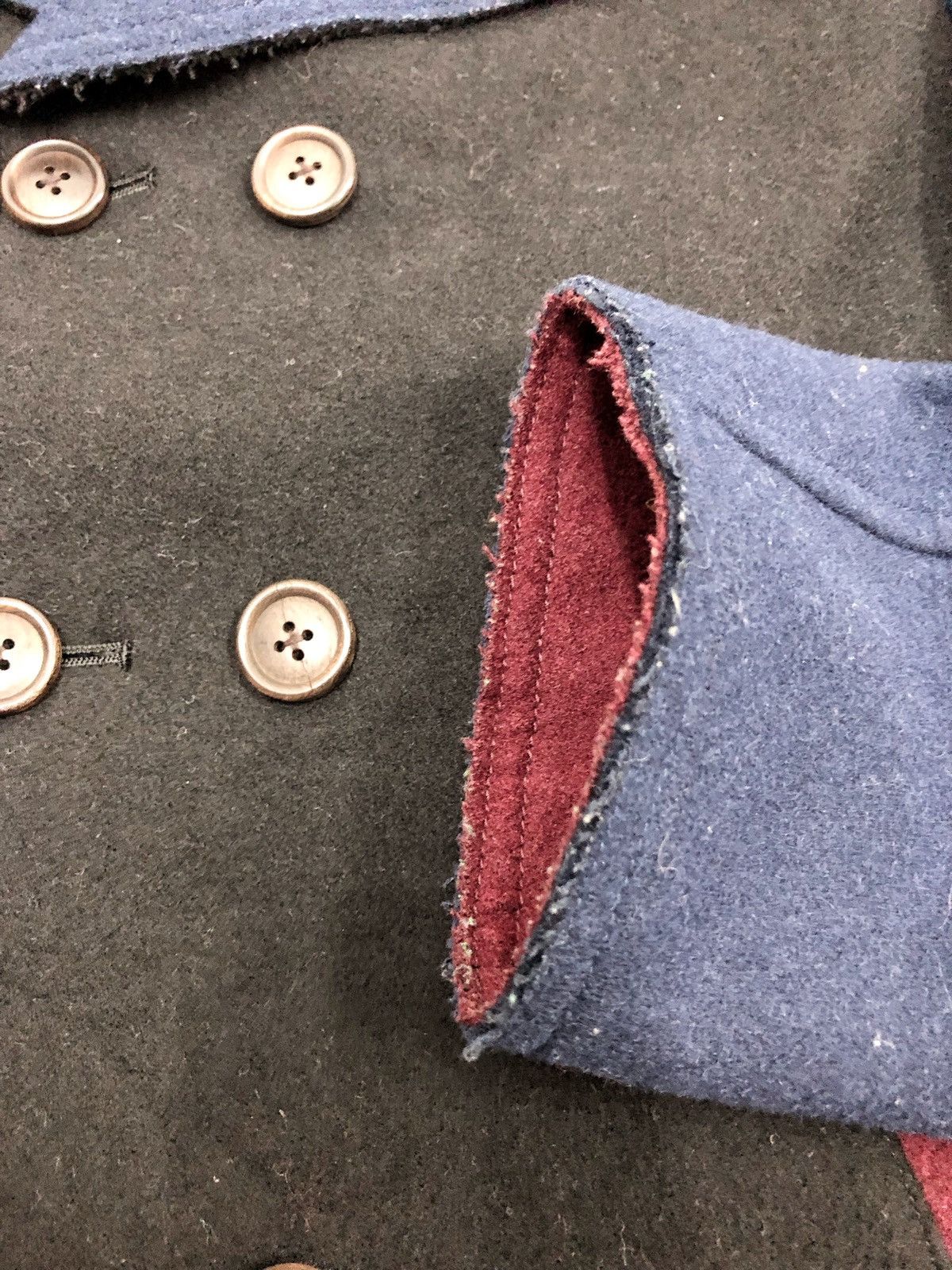 Frapbois AW2005 Frapbois peacoat double breasted wool jacket Size US M / EU 48-50 / 2 - 18 Thumbnail