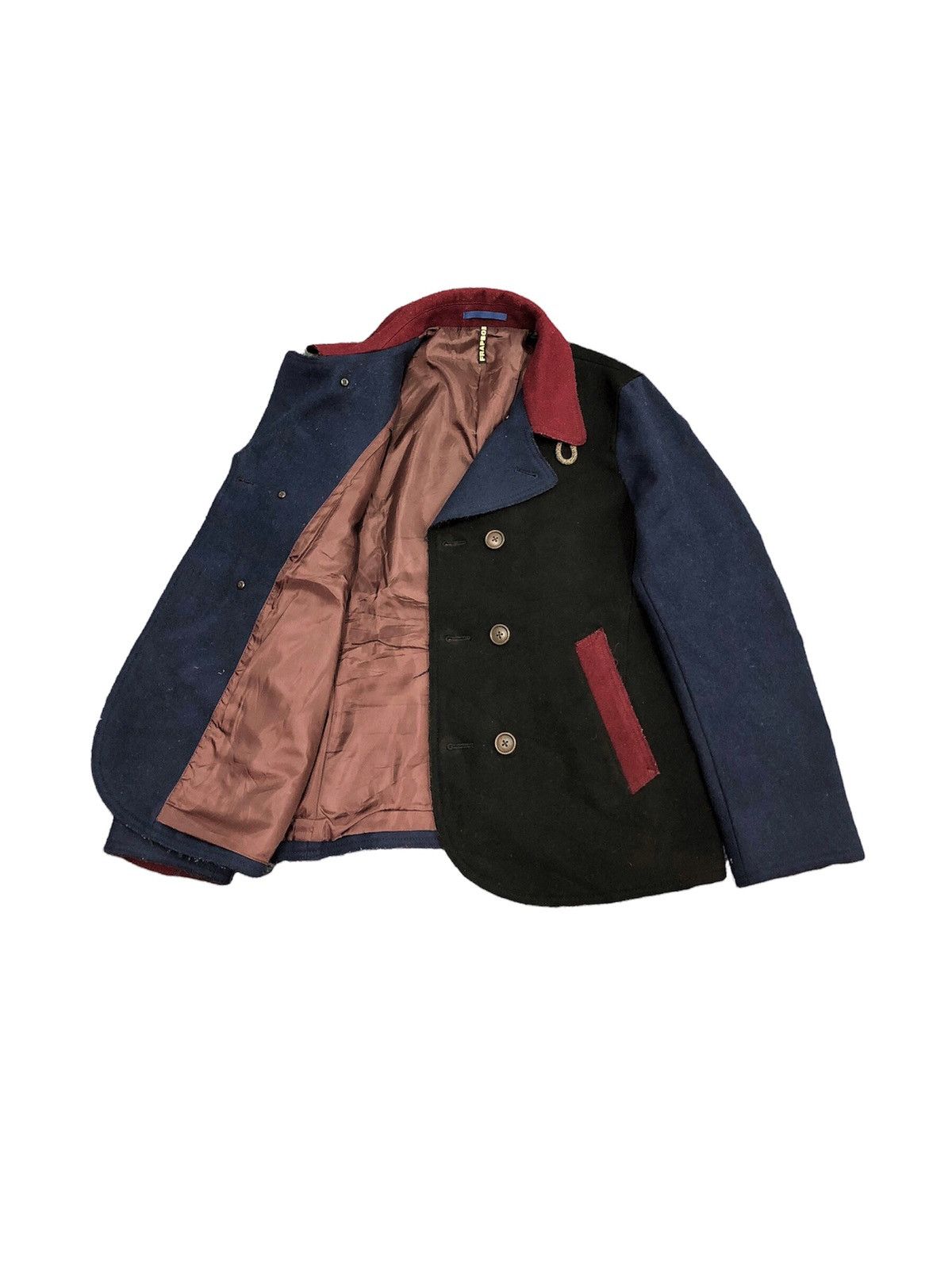 AW2005 Frapbois peacoat double breasted wool jacket