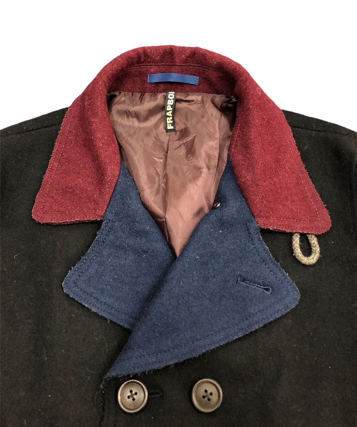Frapbois AW2005 Frapbois peacoat double breasted wool jacket Size US M / EU 48-50 / 2 - 6 Thumbnail