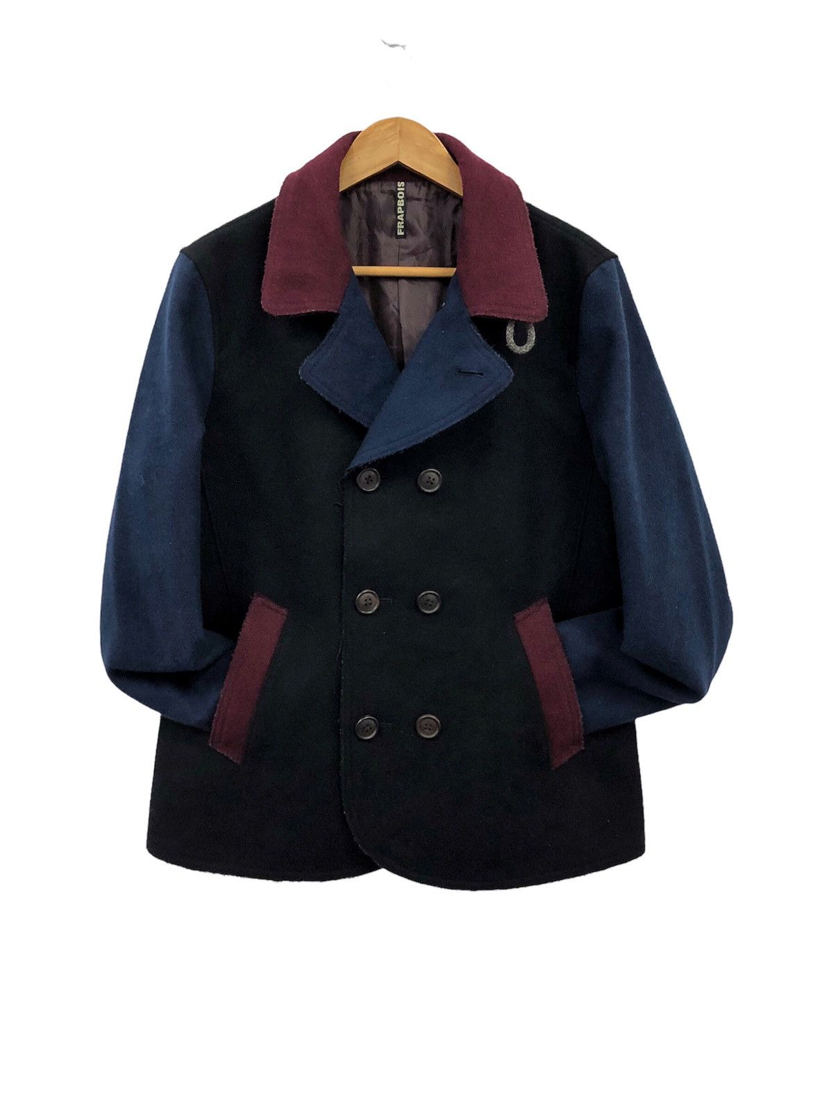 Frapbois AW2005 Frapbois peacoat double breasted wool jacket Size US M / EU 48-50 / 2 - 13 Thumbnail