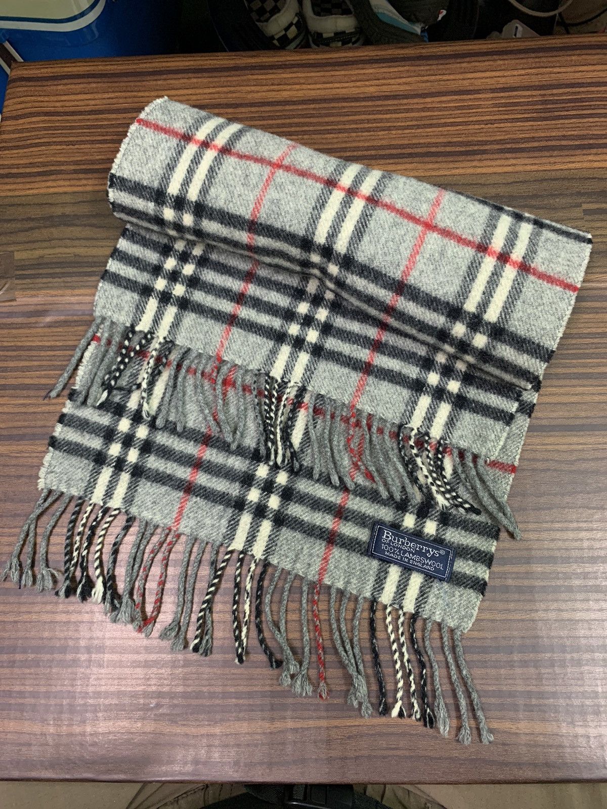 Burberry × Luxury × Vintage Vintage Burberry Nova Check Wool