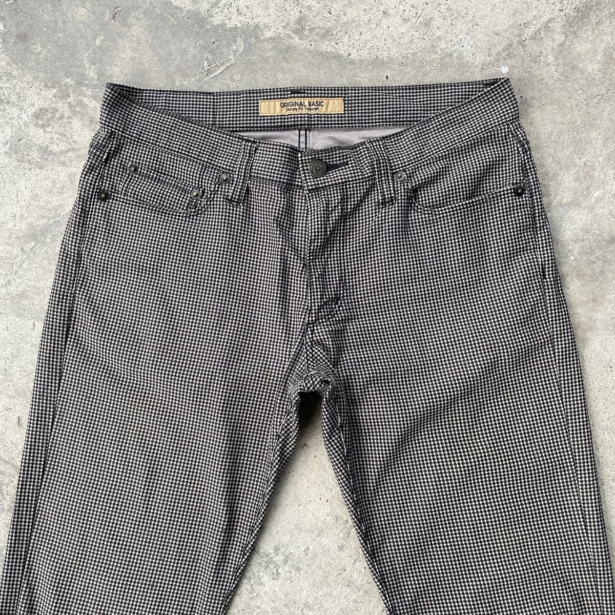 Japanese Brand Vintage Japanese Checkred Trousers Casual Pants W31x30 Size US 31 - 2 Thumbnail