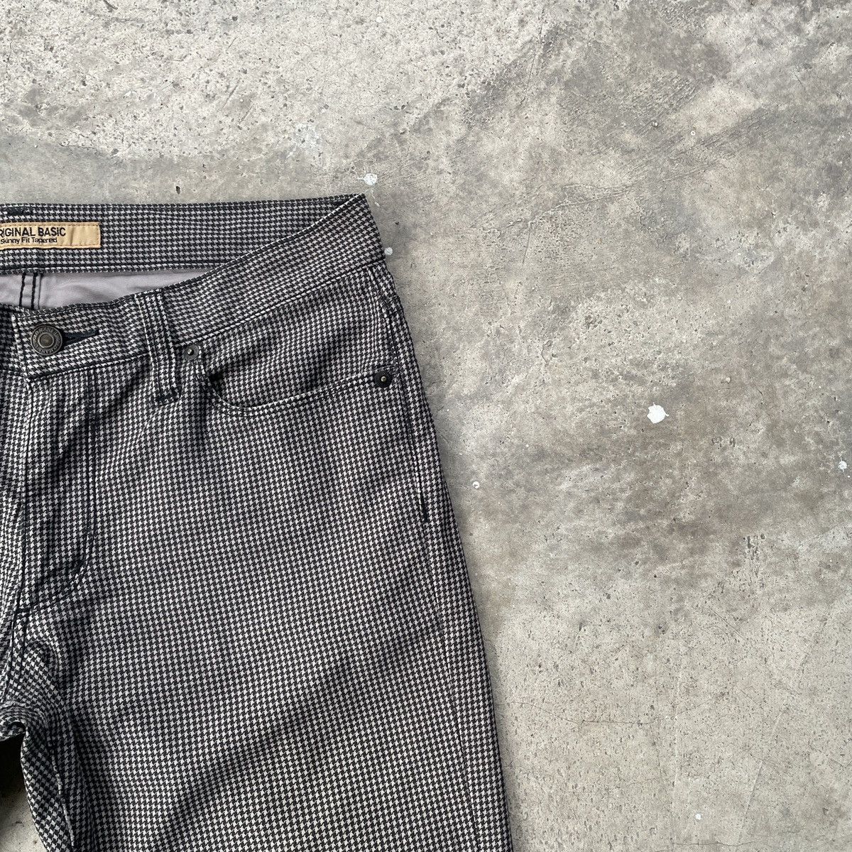 Japanese Brand Vintage Japanese Checkred Trousers Casual Pants W31x30 Size US 31 - 4 Thumbnail