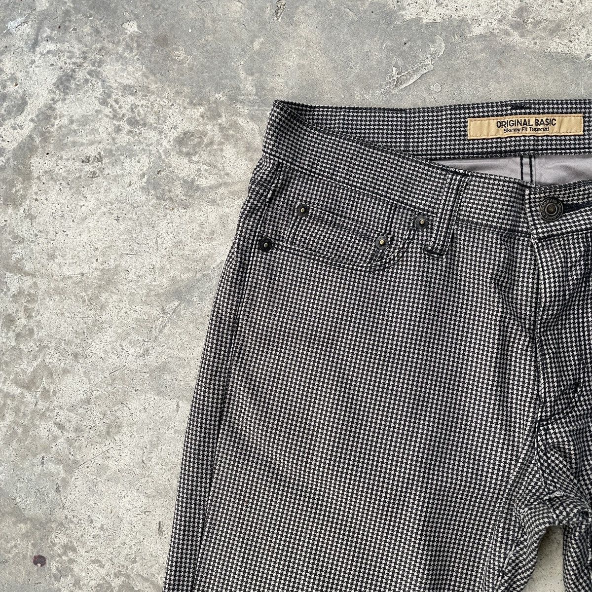 Japanese Brand Vintage Japanese Checkred Trousers Casual Pants W31x30 Size US 31 - 3 Thumbnail