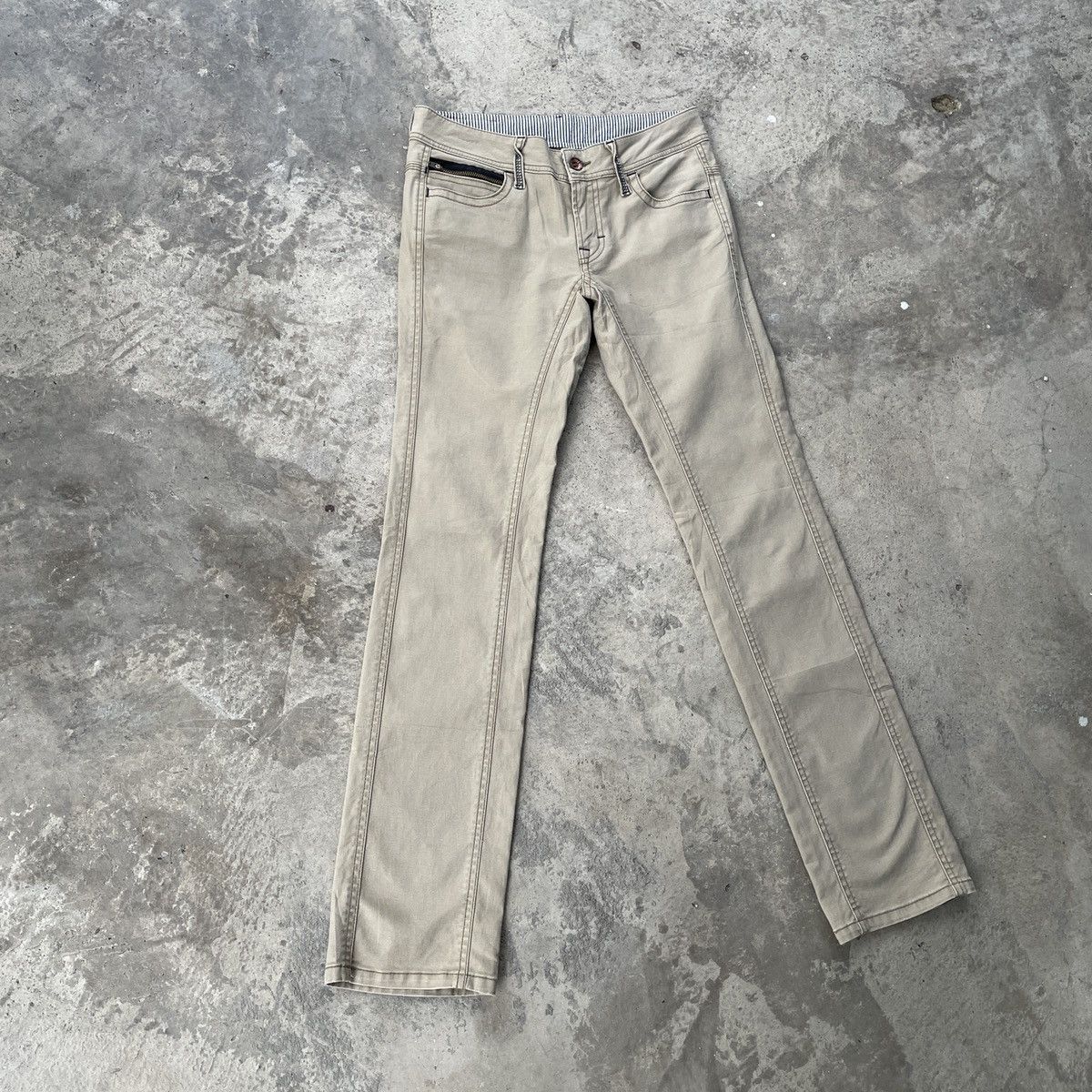 Japanese Brand W28💥 Vitange Japanese Khakis Colour Trousers Casual Pants Size US 28 / EU 44 - 12 Thumbnail