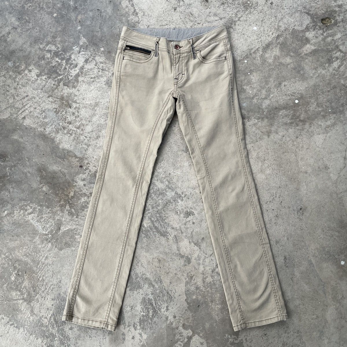 Japanese Brand W28💥 Vitange Japanese Khakis Colour Trousers Casual Pants Size US 28 / EU 44 - 2 Thumbnail