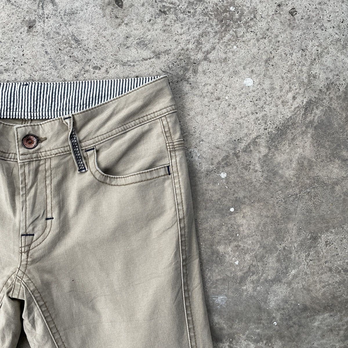 Japanese Brand W28💥 Vitange Japanese Khakis Colour Trousers Casual Pants Size US 28 / EU 44 - 5 Thumbnail