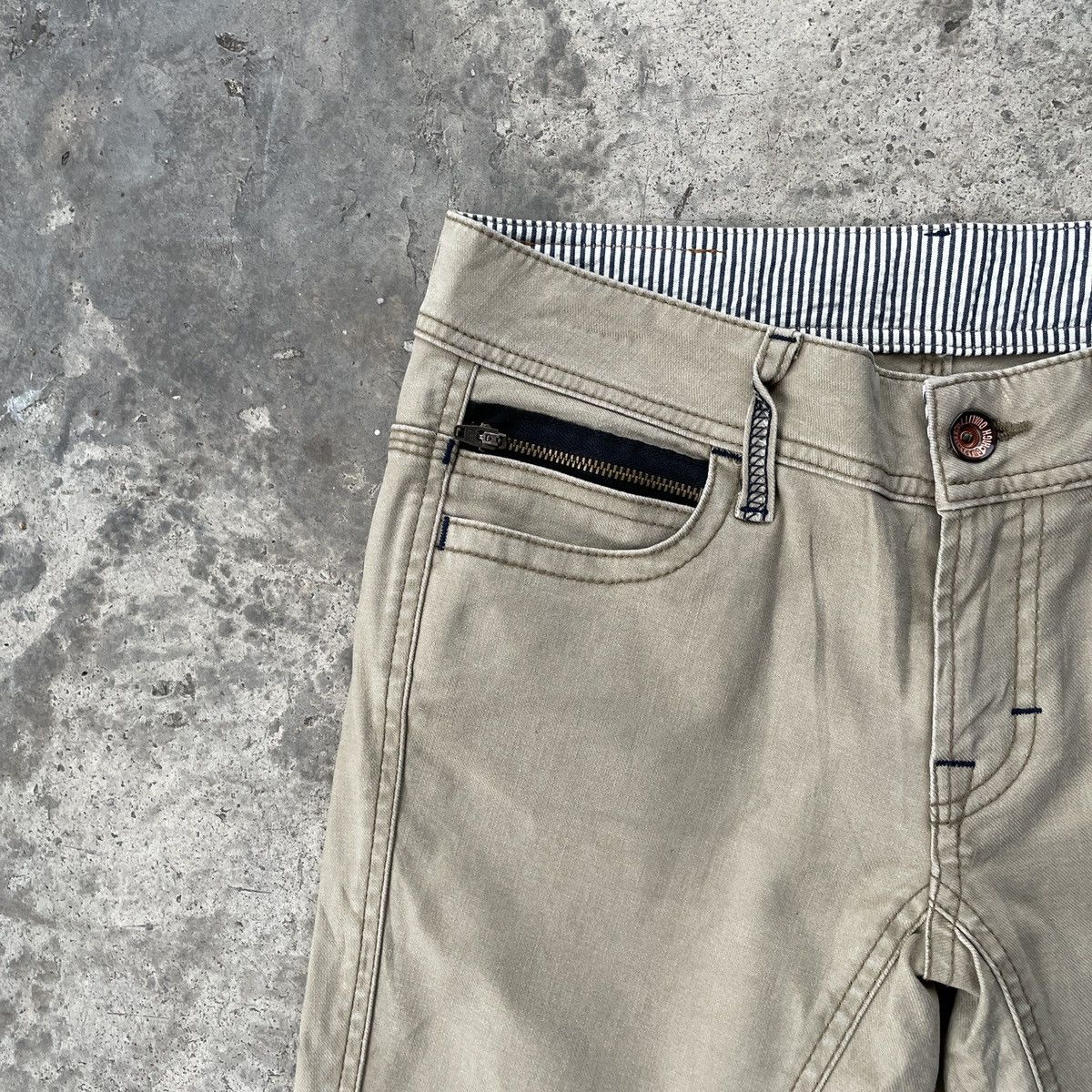 Japanese Brand W28💥 Vitange Japanese Khakis Colour Trousers Casual Pants Size US 28 / EU 44 - 4 Thumbnail