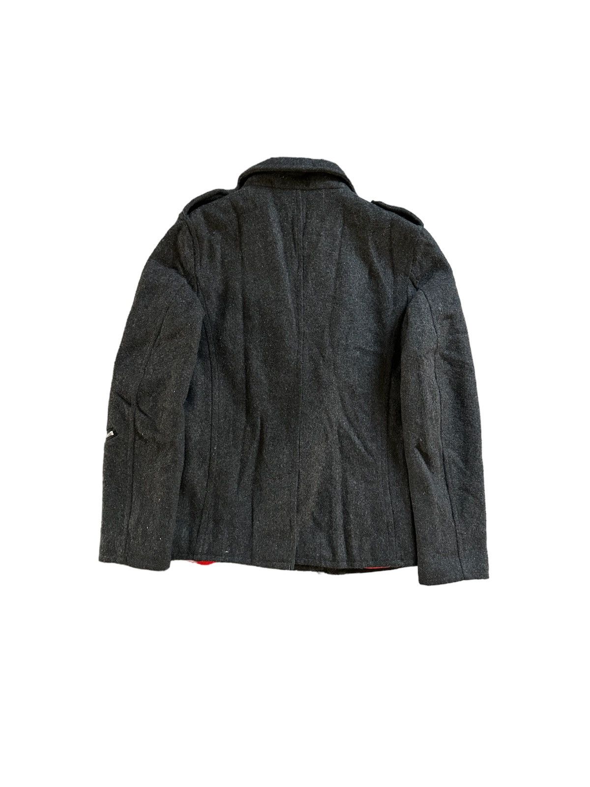 GRN 2000's GRN Tokyo Japan double collar wool zipper jacket Size US M / EU 48-50 / 2 - 6 Thumbnail