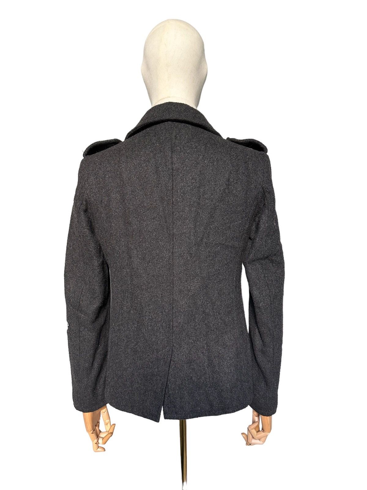 GRN 2000's GRN Tokyo Japan double collar wool zipper jacket Size US M / EU 48-50 / 2 - 8 Thumbnail