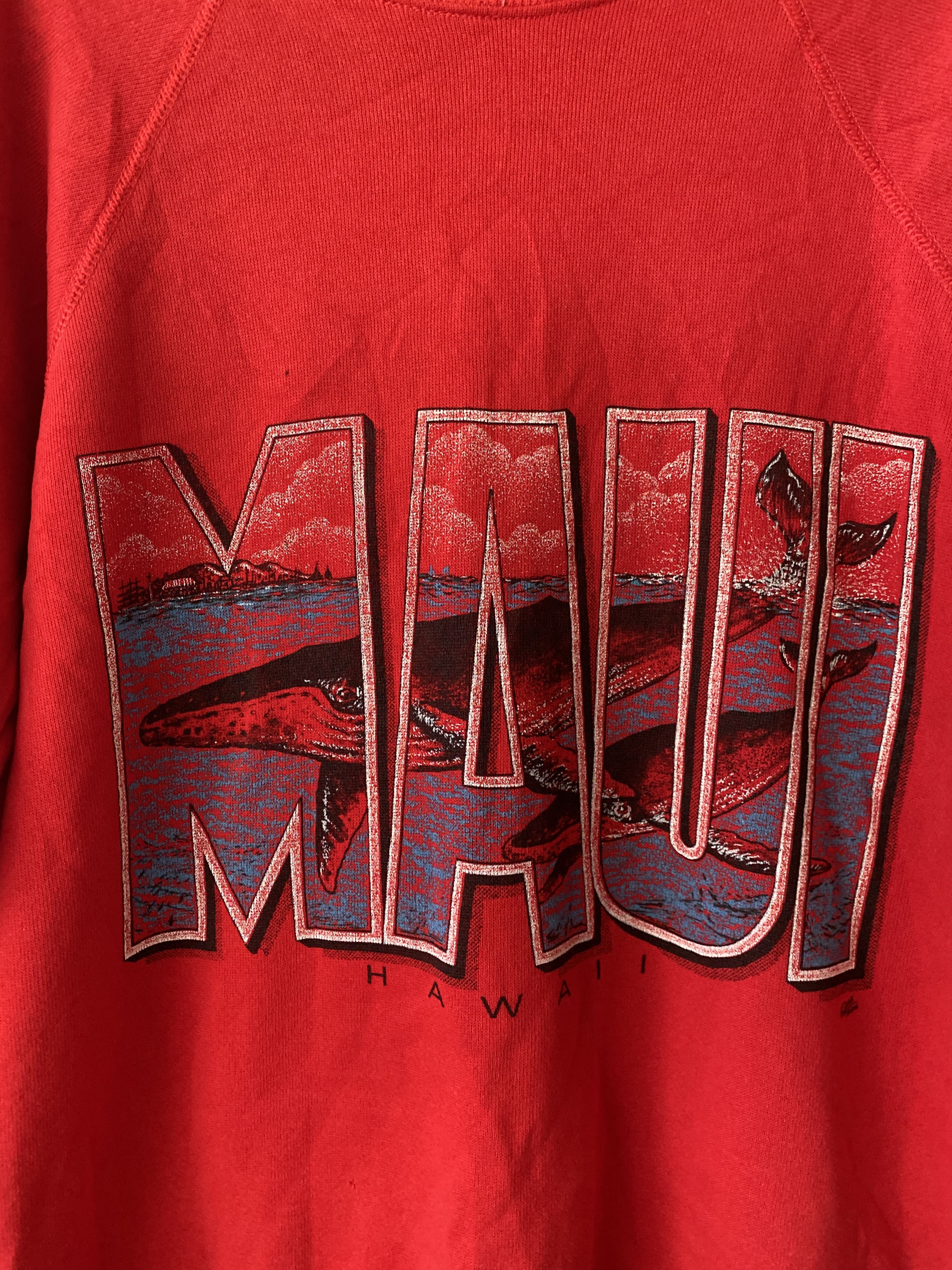 Vintage VINTAGE MAUI HAWAII SWEATSHIRT Size US M / EU 48-50 / 2 - 2 Thumbnail